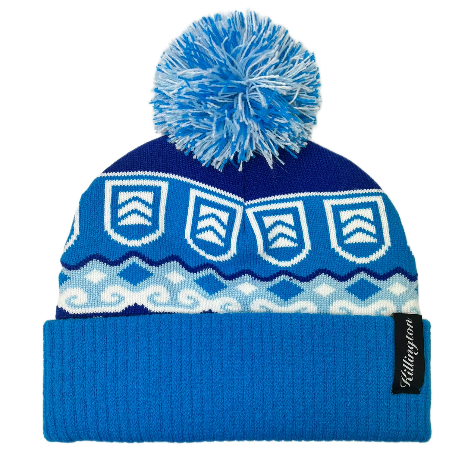 Killington Pom Cuffed Sweater Beanie - Image 3