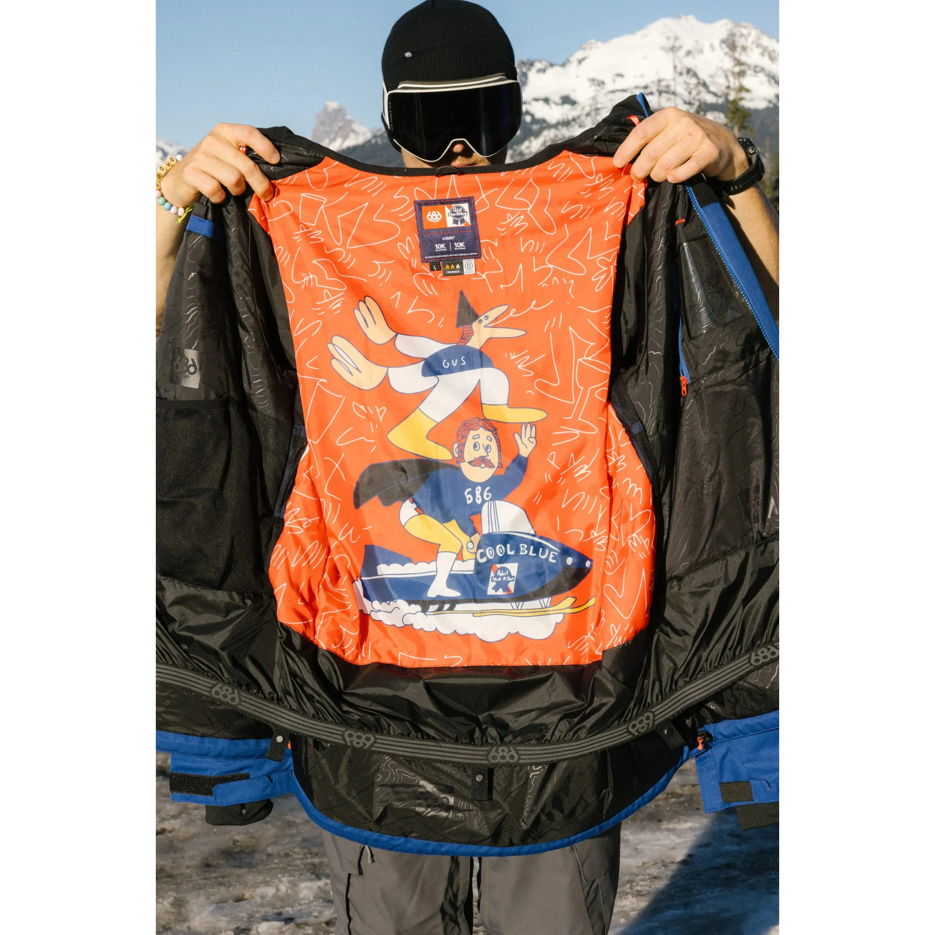 686 Men's PBR Cooler Insulated Jacket - Image 4
