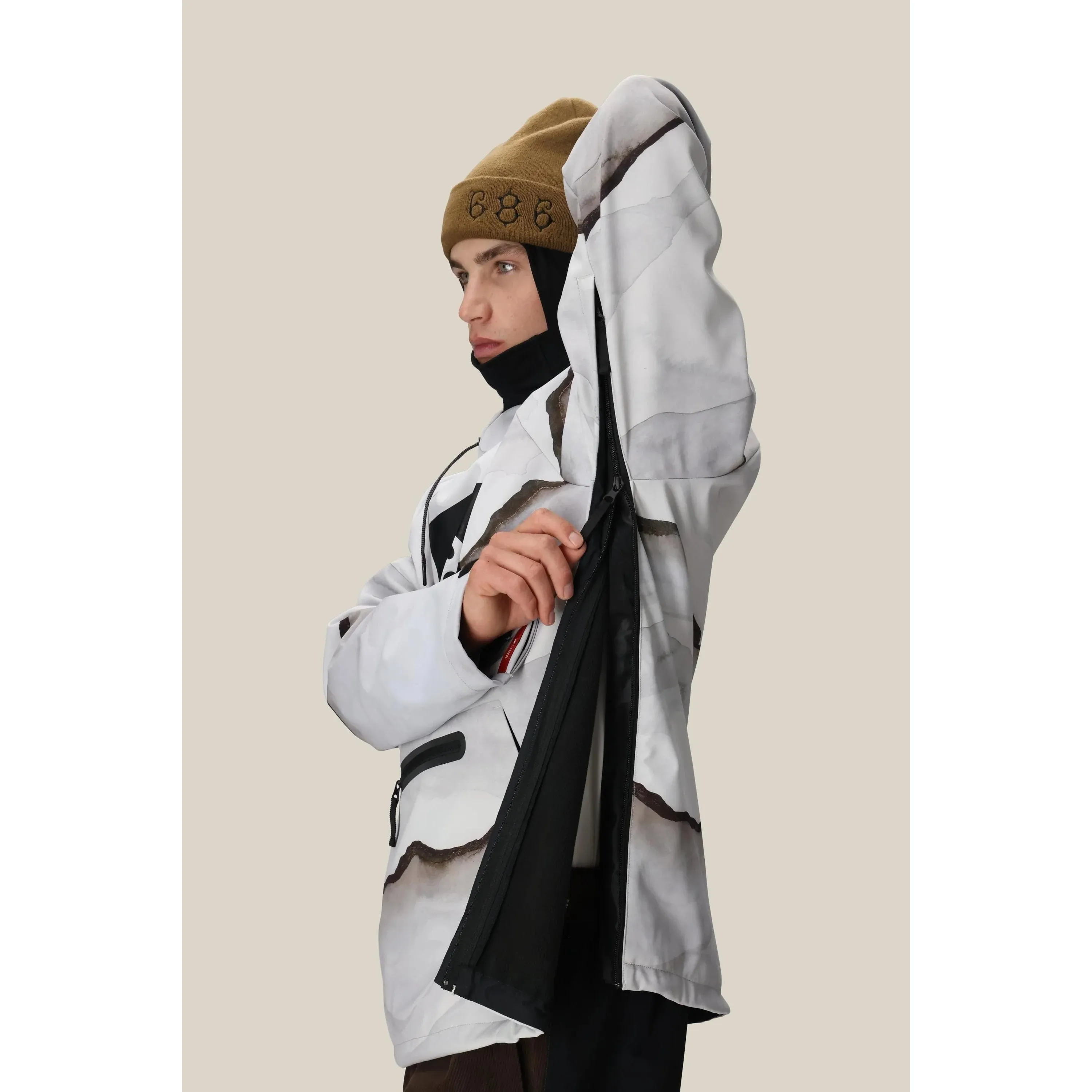 686 Men's Waterproof Hoody - Image 2