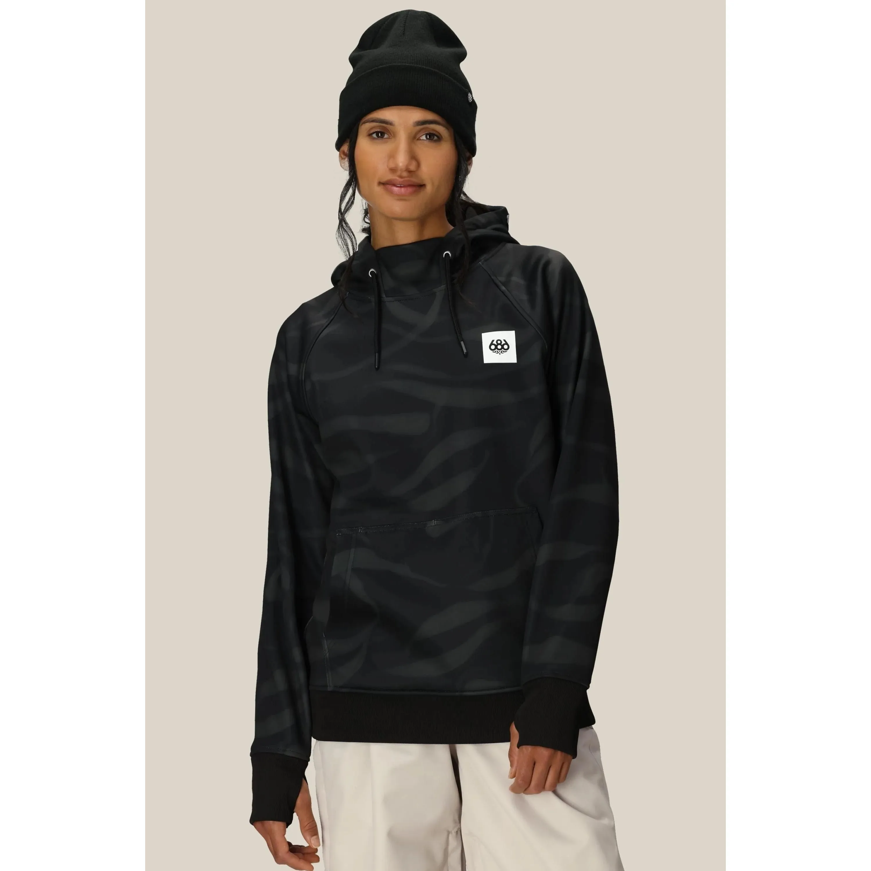 686 Women's Bonded Fleece Pullover Hoody - Image 9