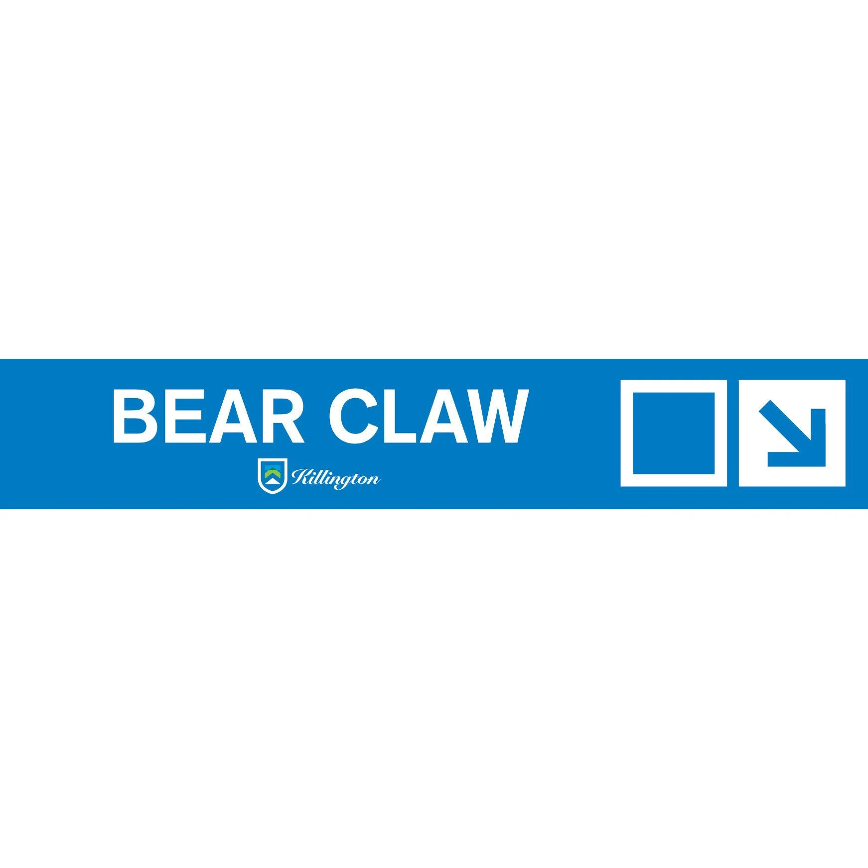 Bear Claw Trail Sign