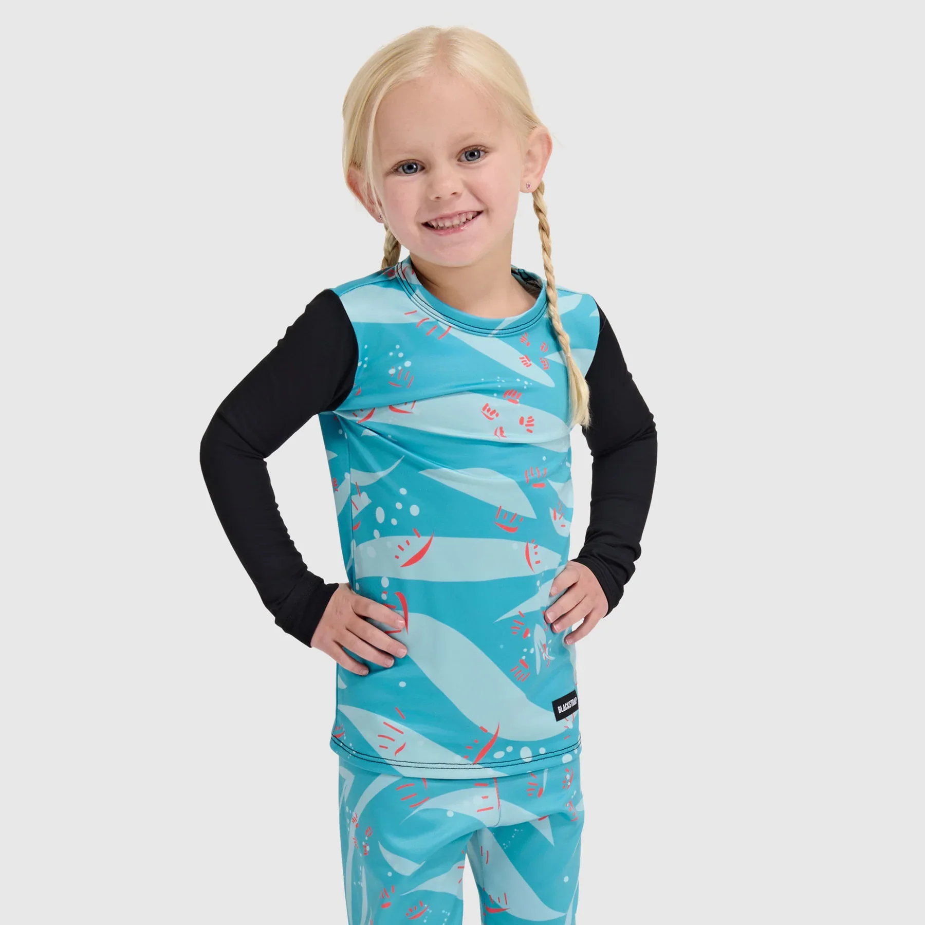 BlackStrap Kids' Little Pine Base Layer Crewneck
