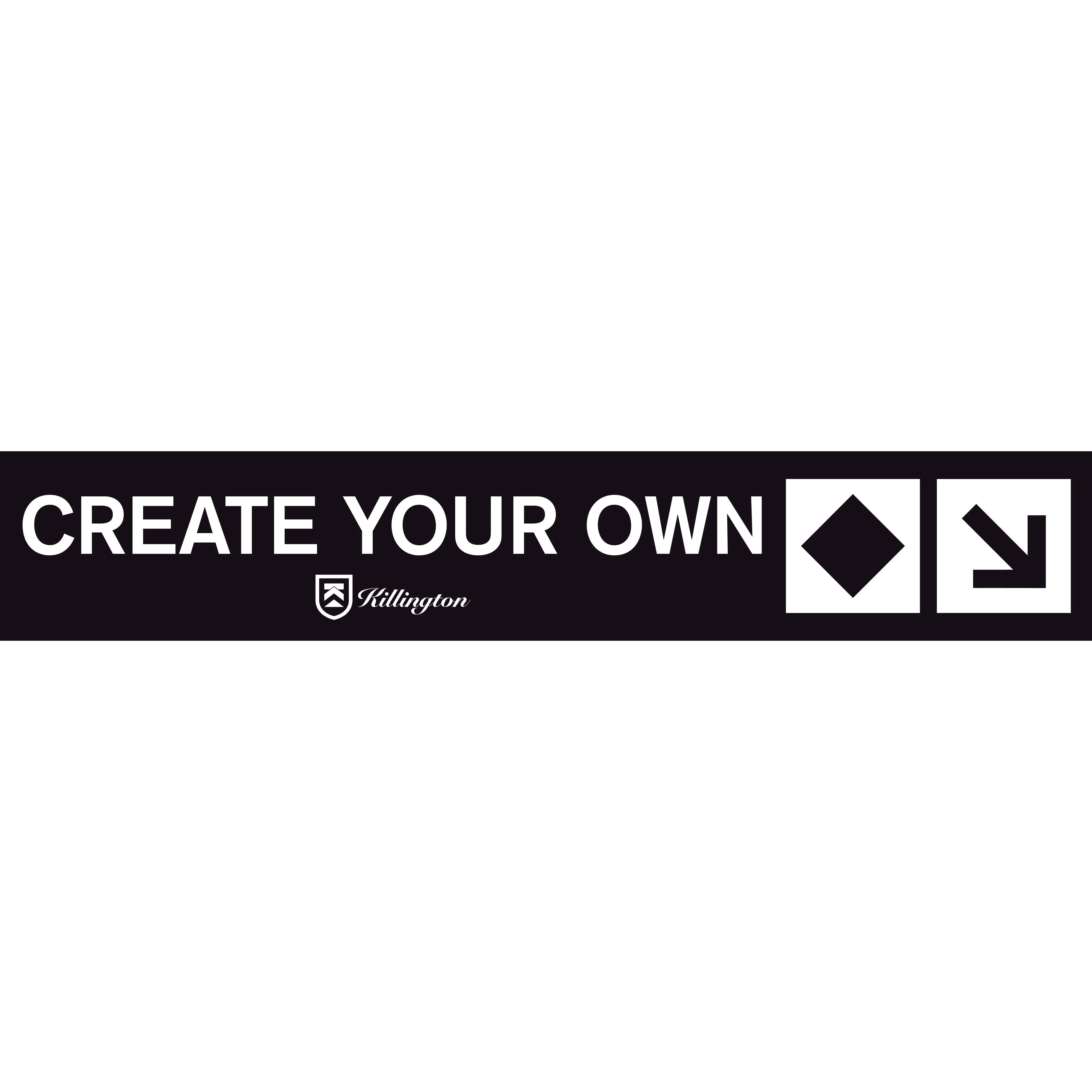 Killington Logo Create Your Own Custom Trail Sign