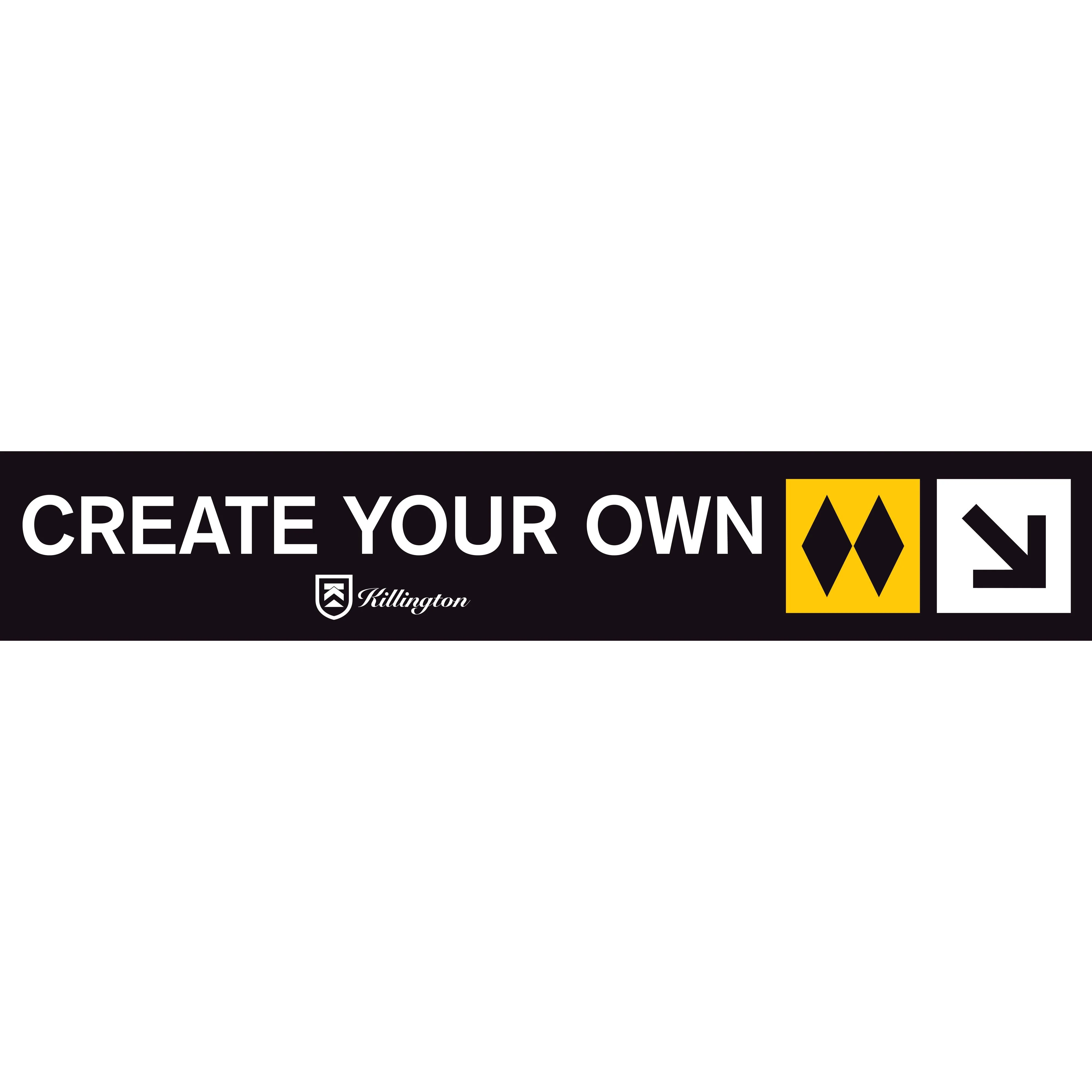 Killington Logo Create Your Own Custom Trail Sign - Image 10