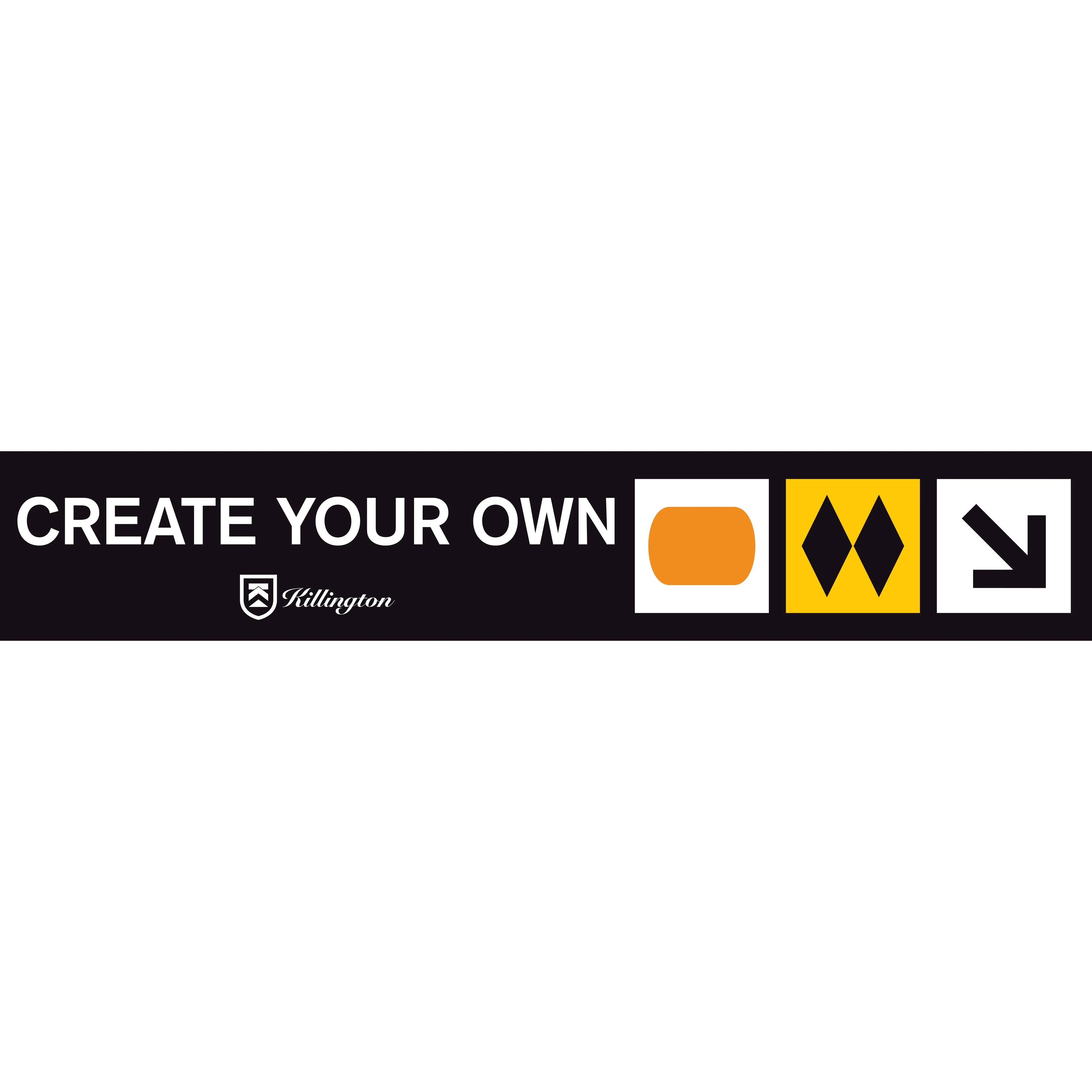 Killington Logo Create Your Own Custom Trail Sign - Image 12