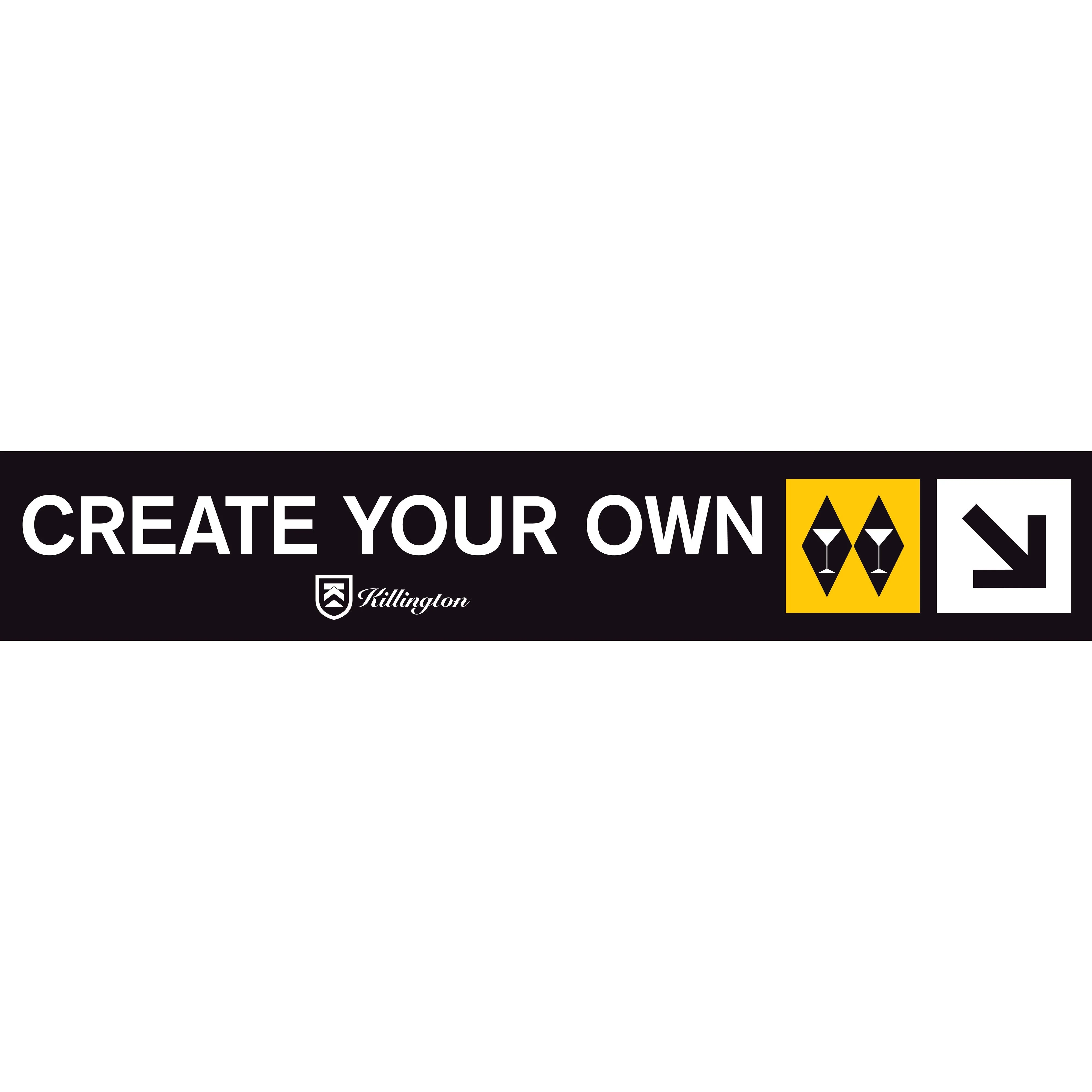 Killington Logo Create Your Own Custom Trail Sign - Image 13