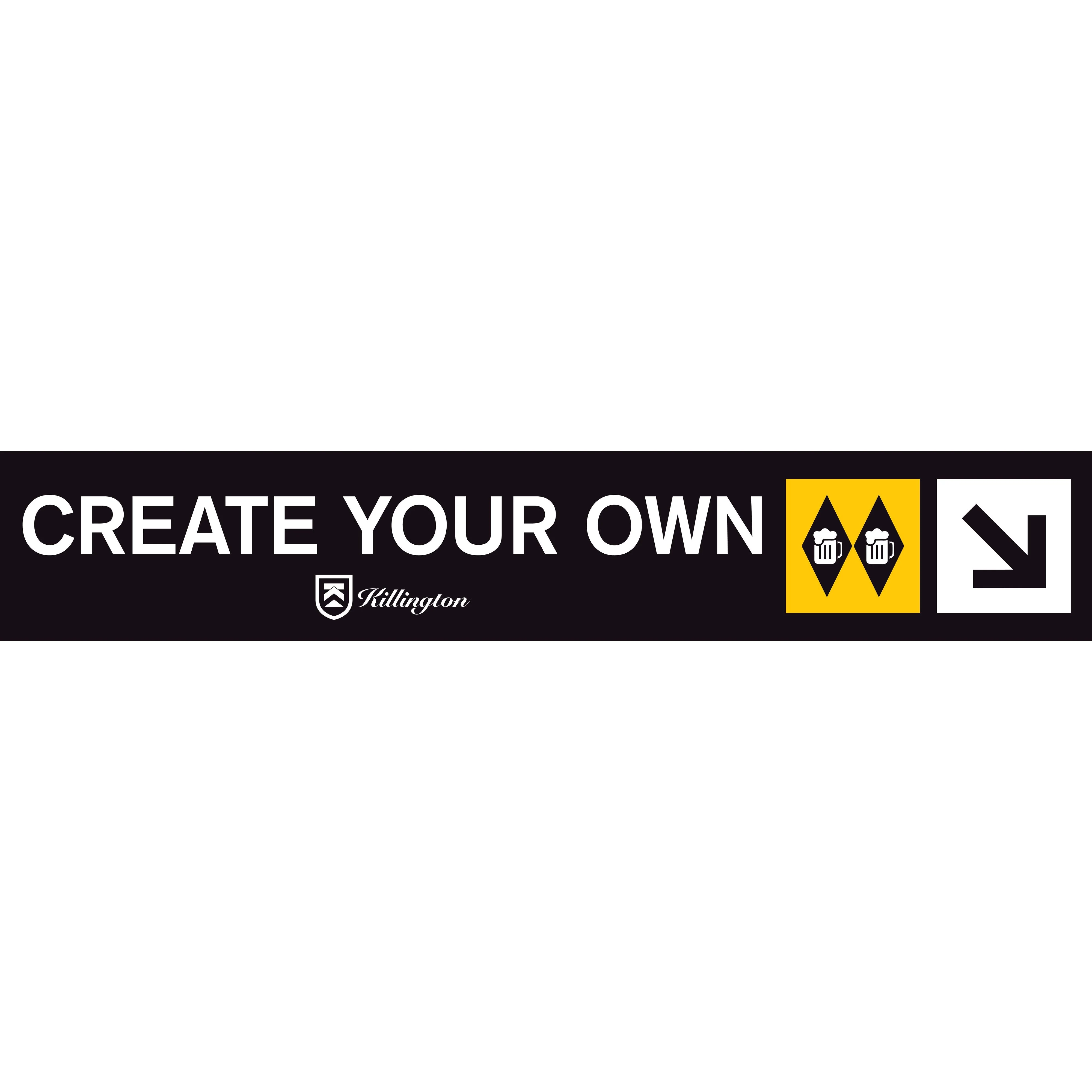 Killington Logo Create Your Own Custom Trail Sign - Image 15