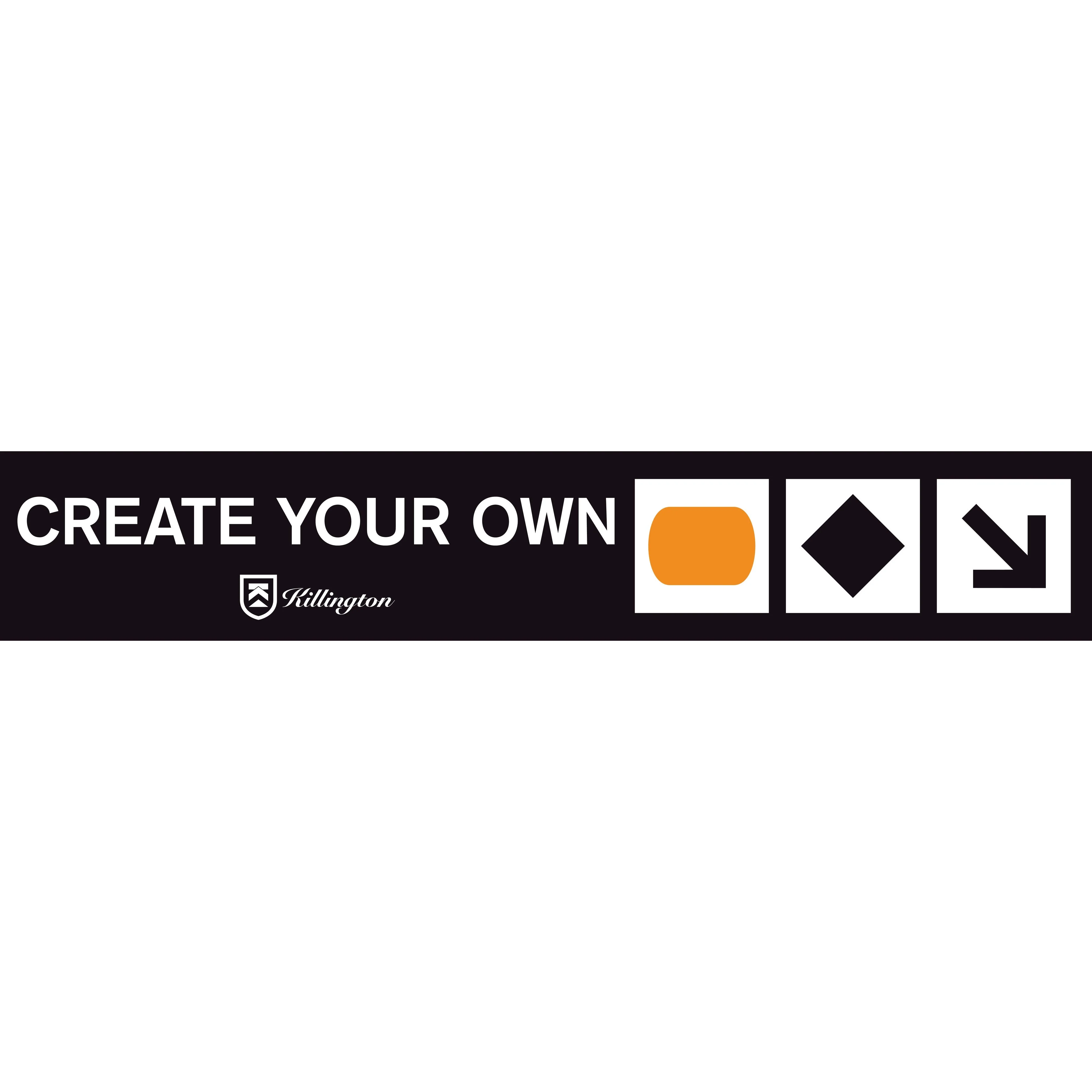 Killington Logo Create Your Own Custom Trail Sign - Image 3