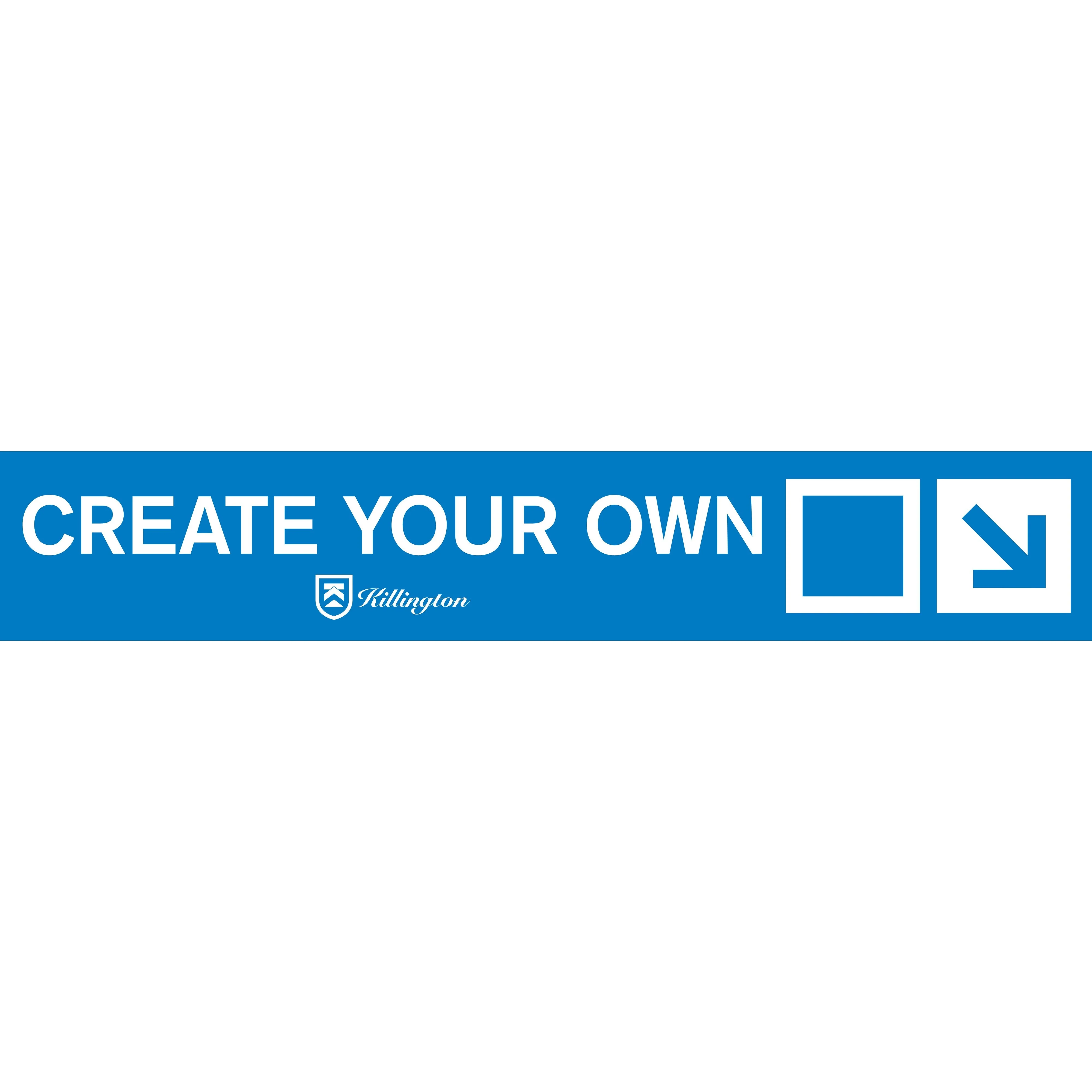 Killington Logo Create Your Own Custom Trail Sign - Image 7
