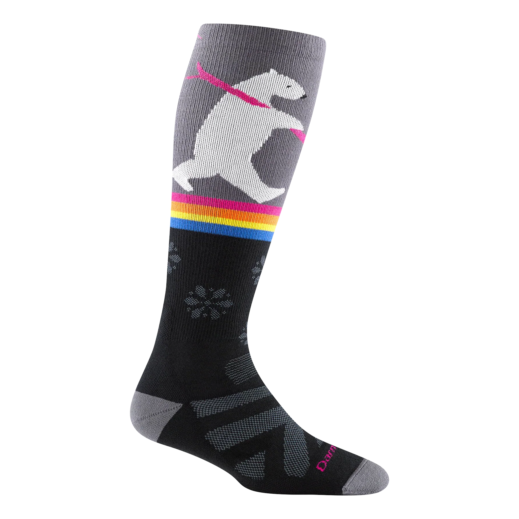 Darn Tough Women's Due North Over-the-Calf Midweight Ski & Snowboard Socks - Image 2