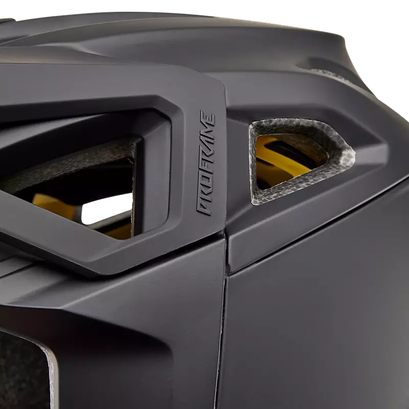 Fox Racing Proframe Matte Black Helmet - Image 10