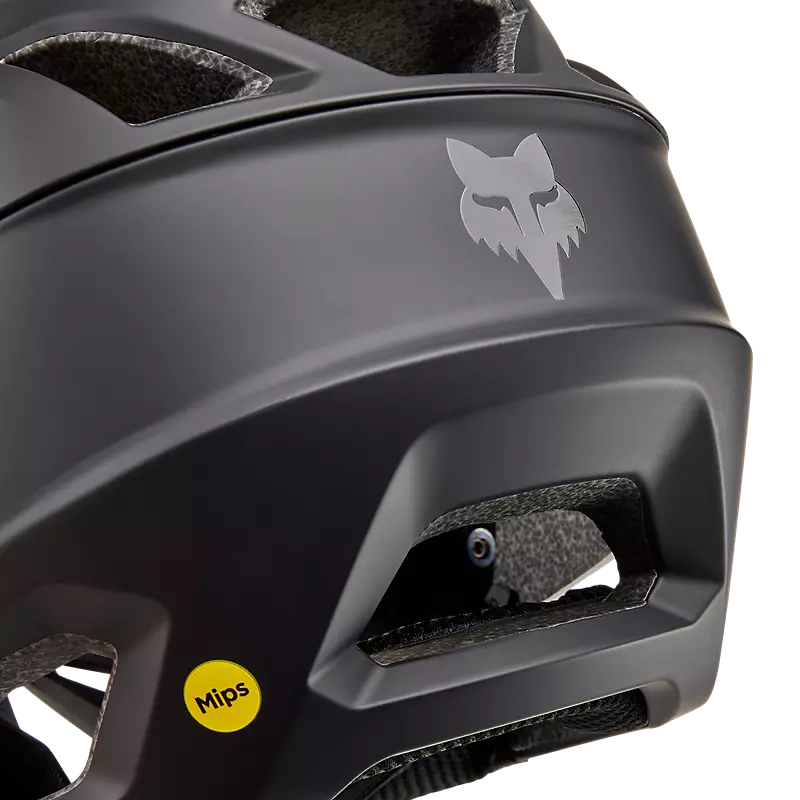 Fox Racing Proframe Matte Black Helmet - Image 7