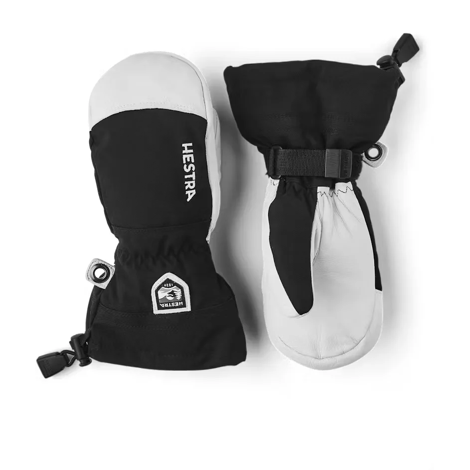 Hestra Army Leather Heli Ski Jr Mitt - Image 4