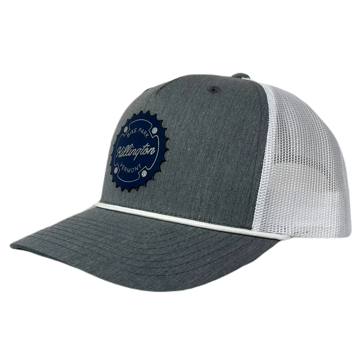Killington Bike Park 112FPR Park Chain Patch Trucker Hat - Image 3