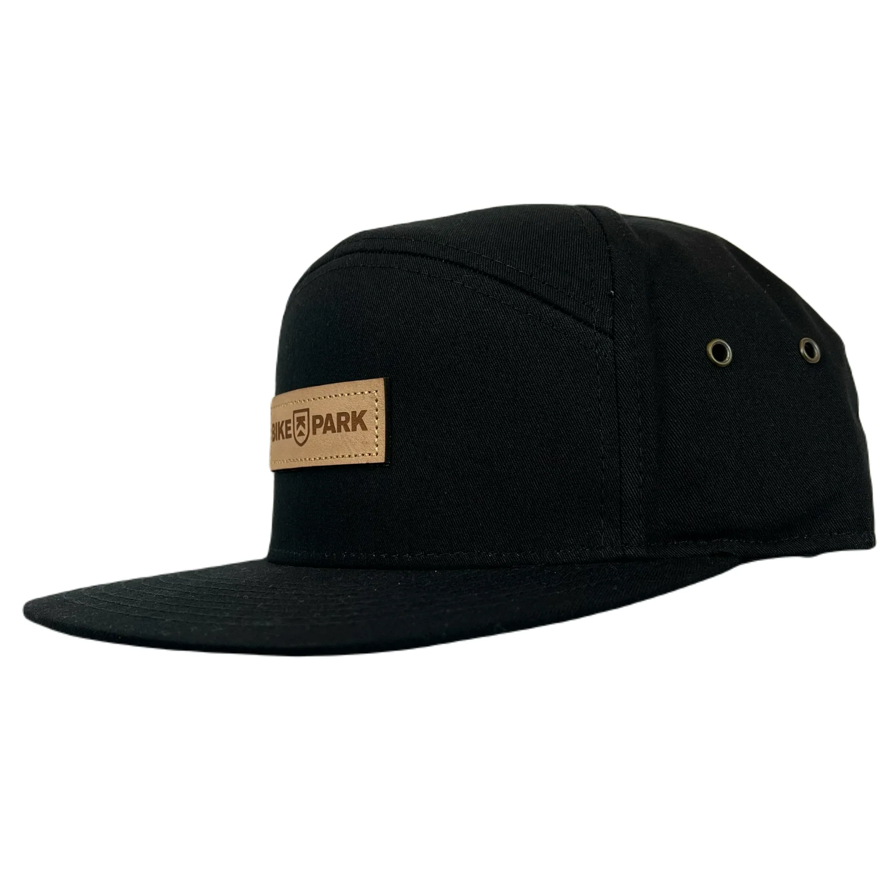 Killington Bike Park 257 Leather Patch Hat - Image 5