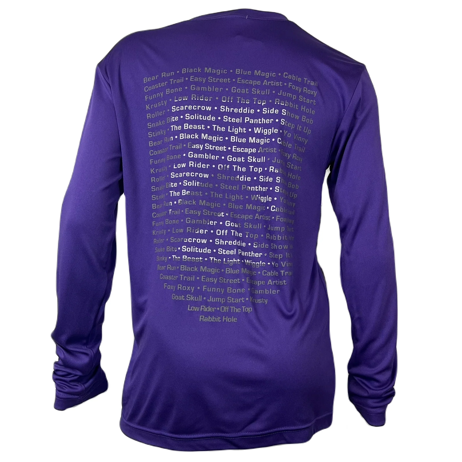 Killington Bike Park 'Bike Trails' Youth Tech Long Sleeve Tee - Image 5