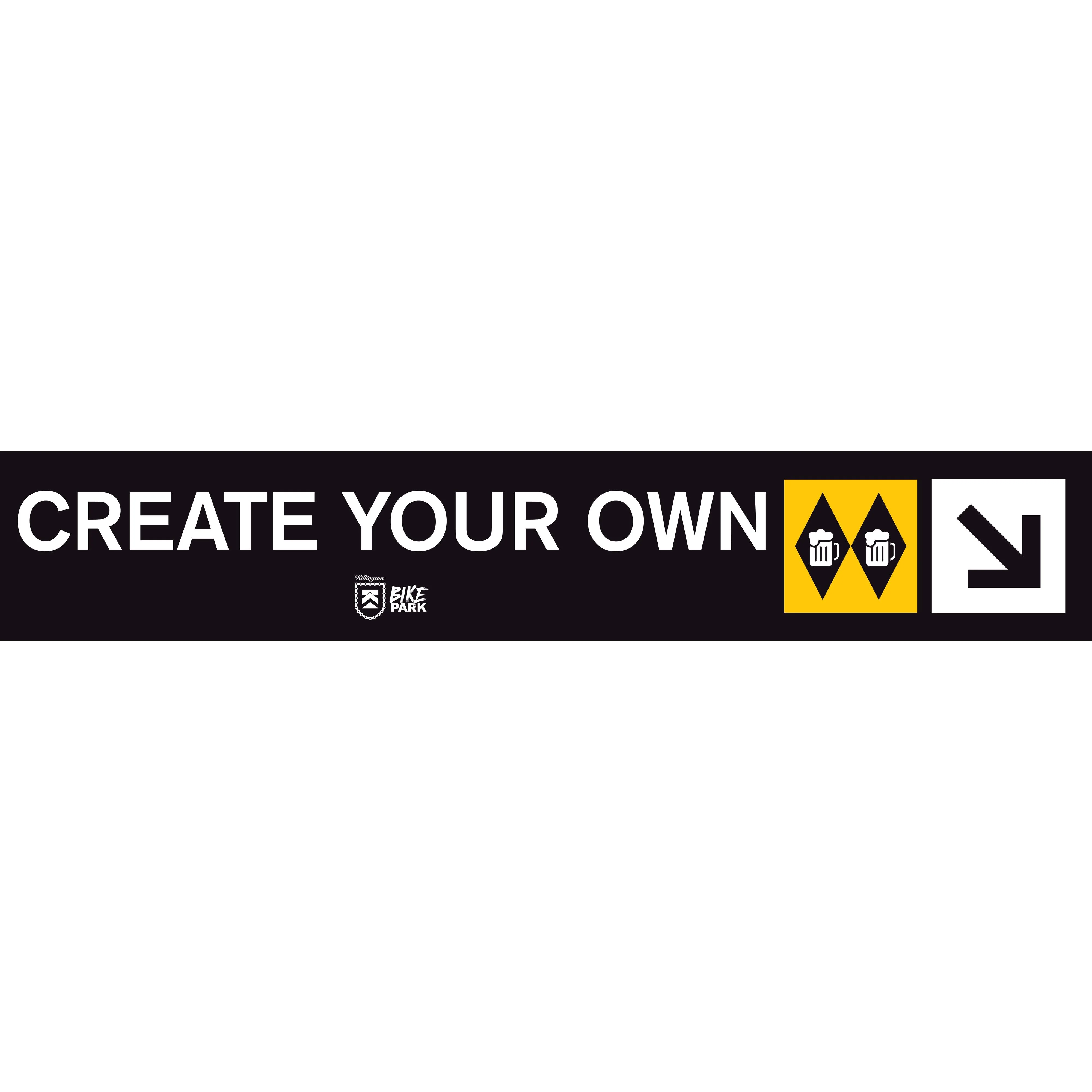 Killington Bike Park Create Your Own Custom Trail Sign - Image 13