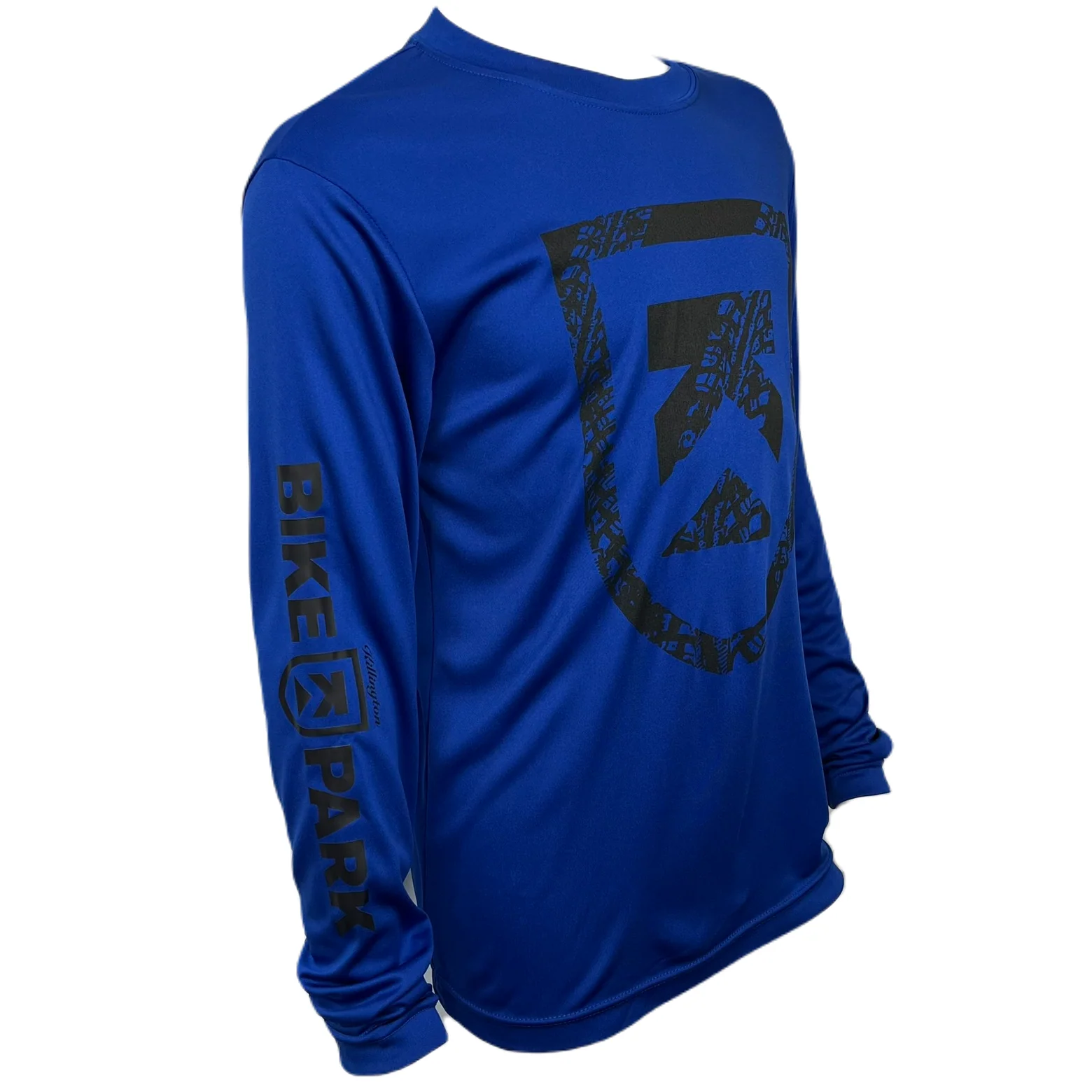 Killington Bike Park Tracks Shield Youth Tech Long Sleeve Tee - Image 10