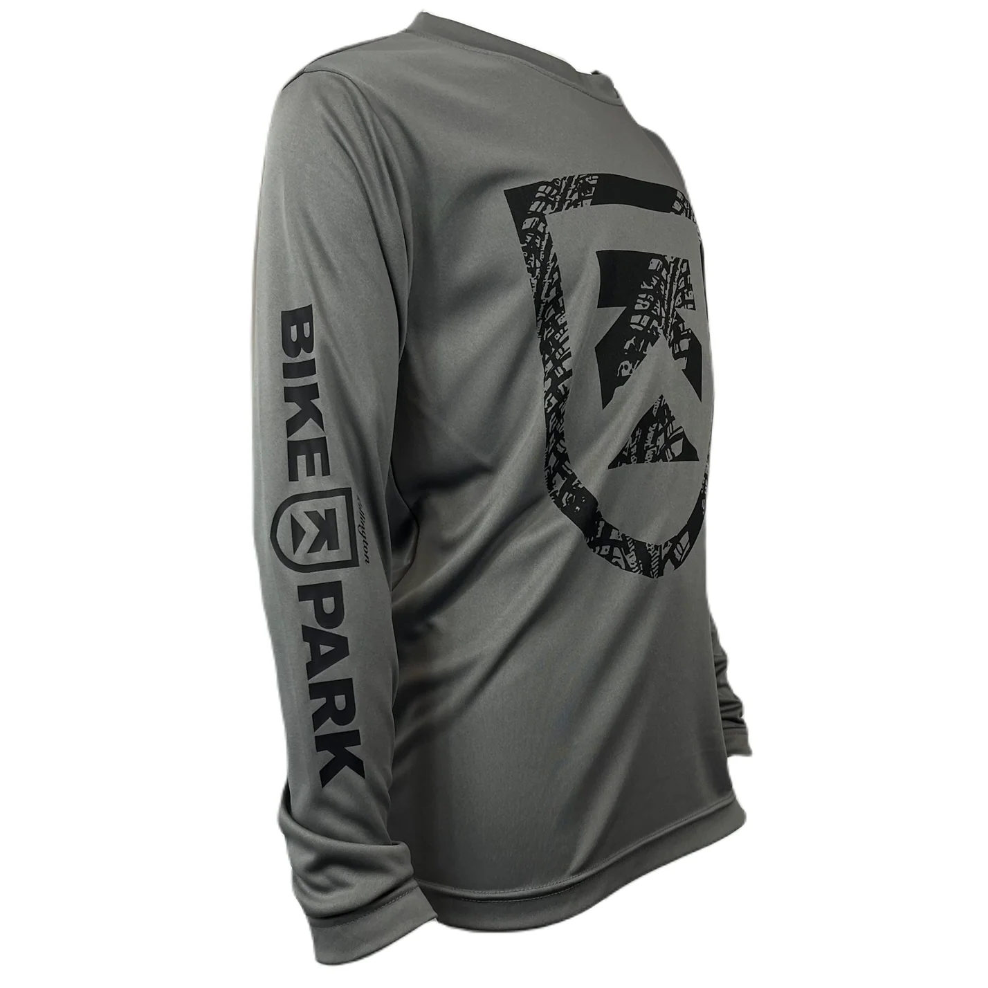 Killington Bike Park Tracks Shield Youth Tech Long Sleeve Tee - Image 2