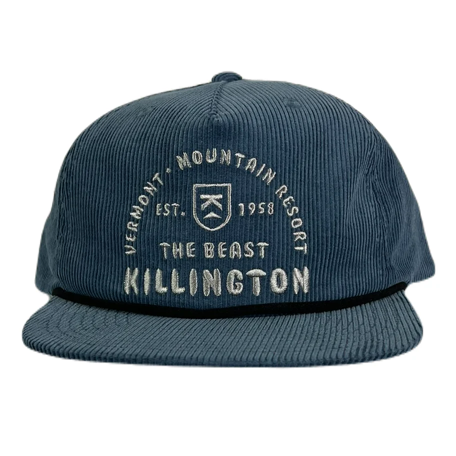 Killington Bubble Letters Corduroy Rope Cap