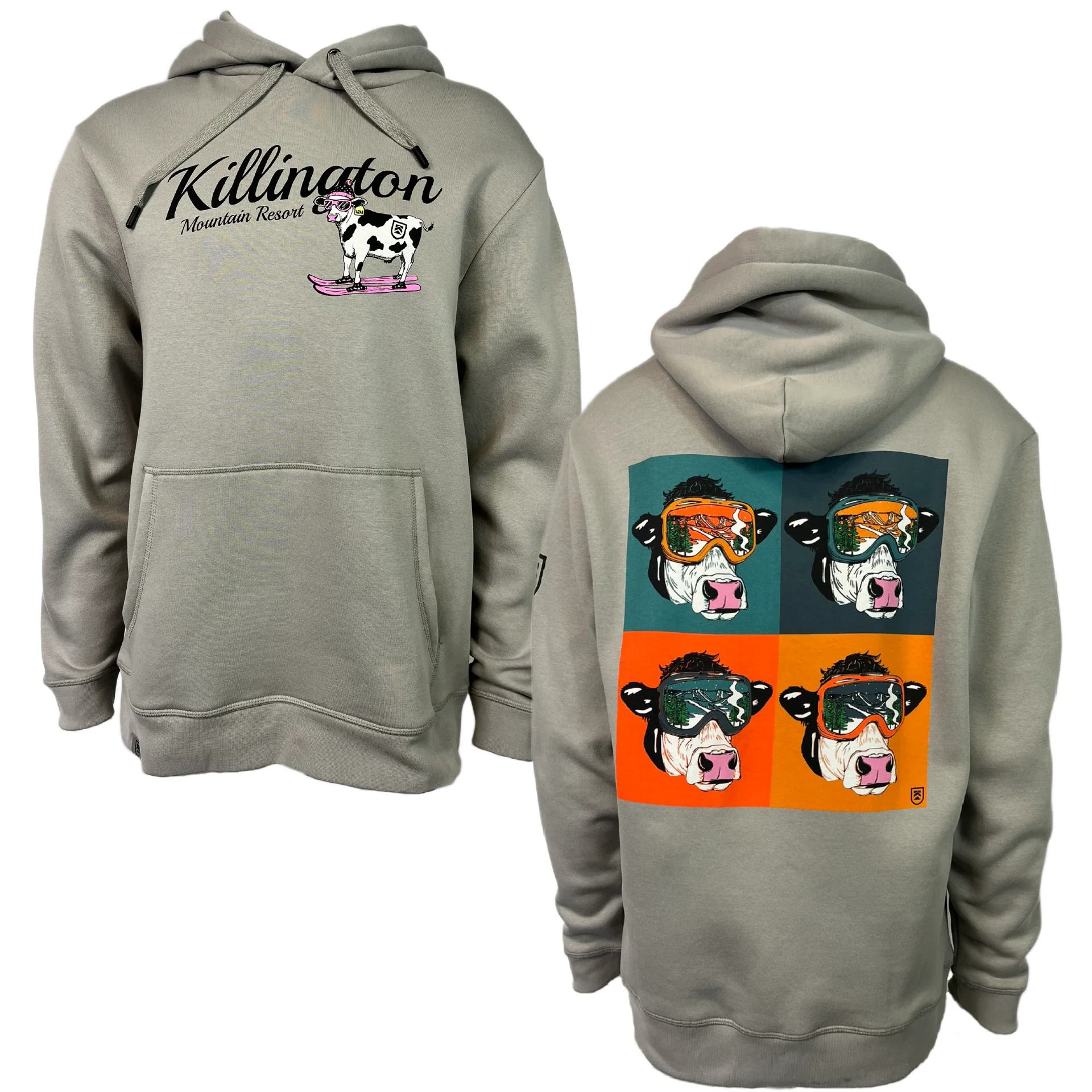 Killington Cow Quadrant Hoodie
