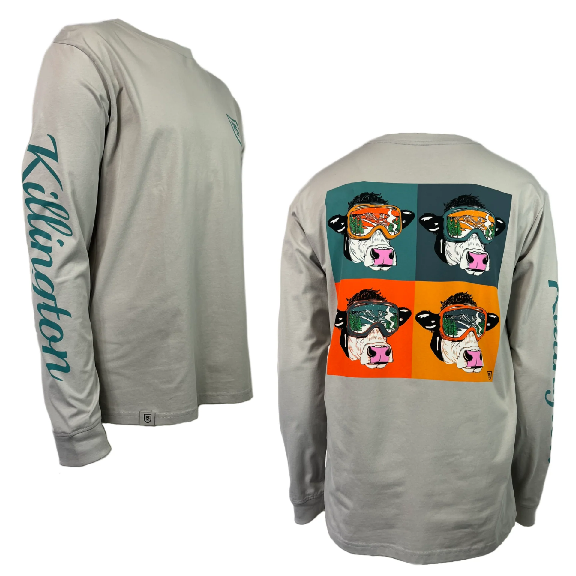 Killington Cow Quadrant Long Sleeve Tee