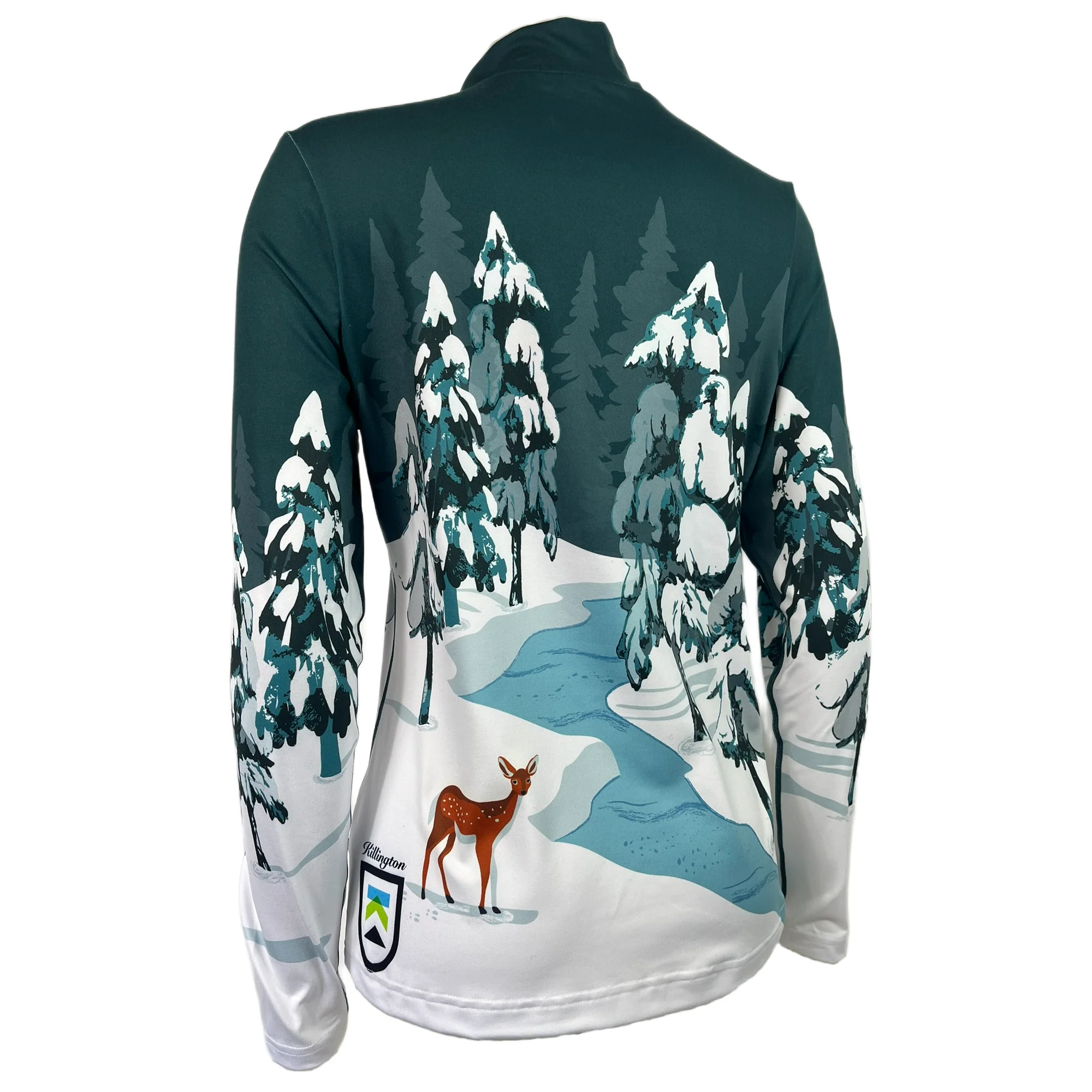 Killington Logo: Krimson Klover Whiteout Top - Image 2