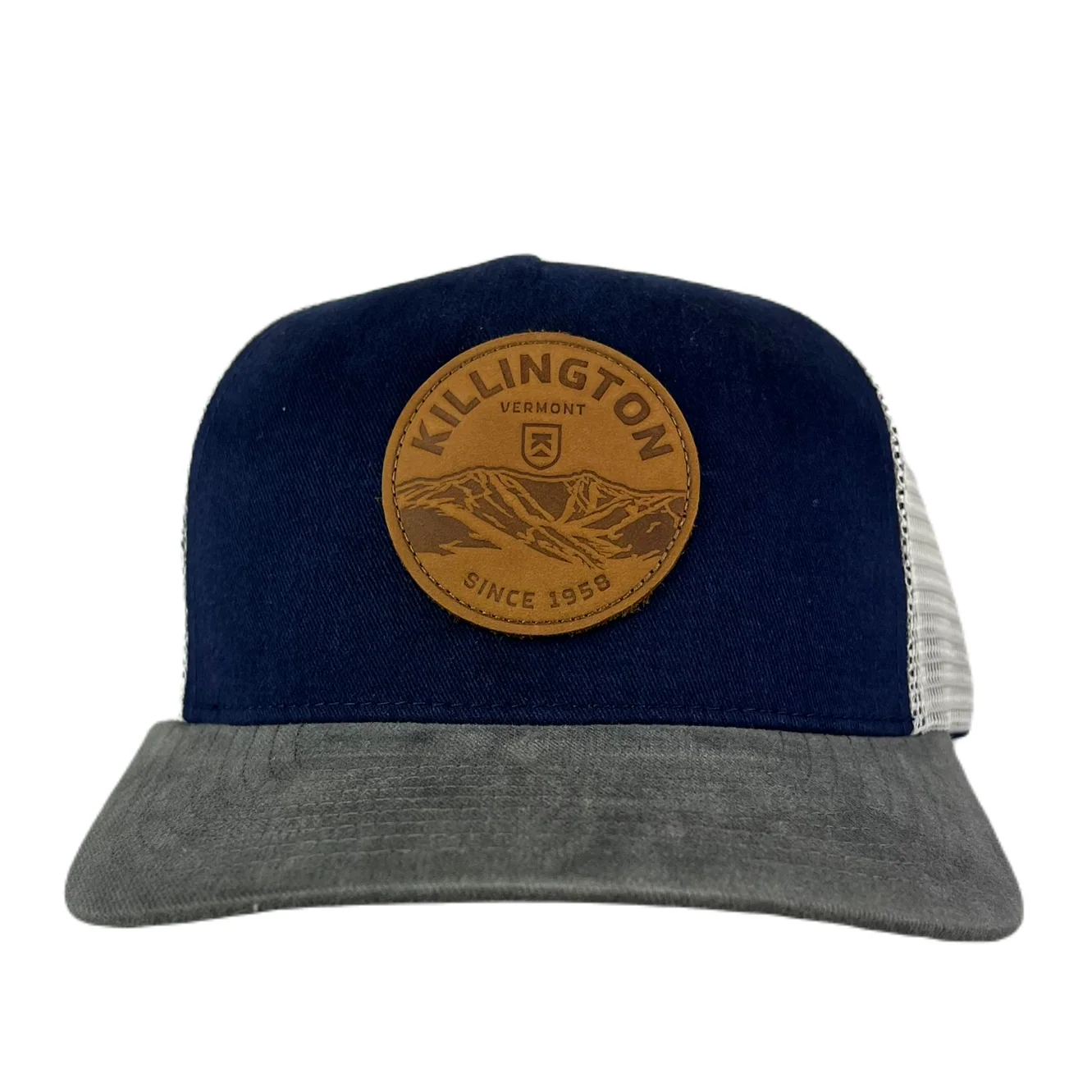 Killington Logo Leather Patch Trucker - Image 2