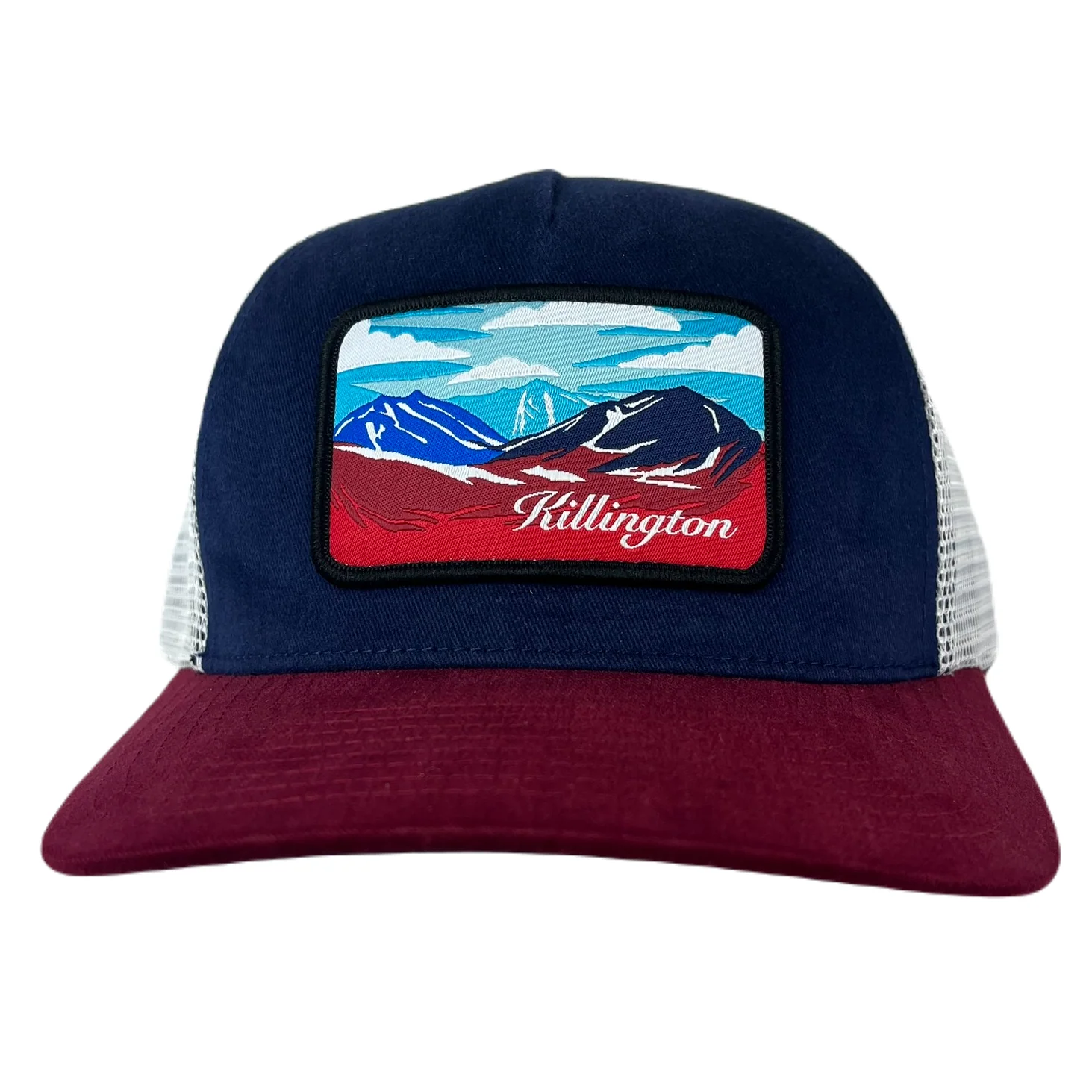 Killington Logo Mountainscape Trucker