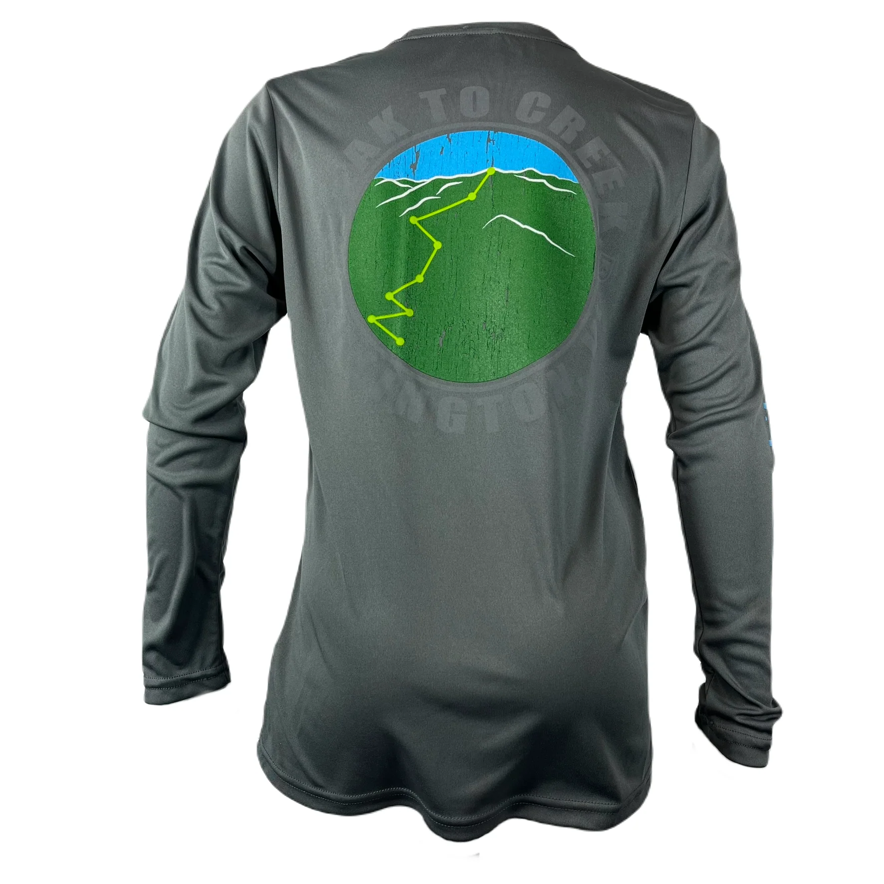 Killington Logo Peak to Creek Youth Longsleeve Tech Tee - Image 17