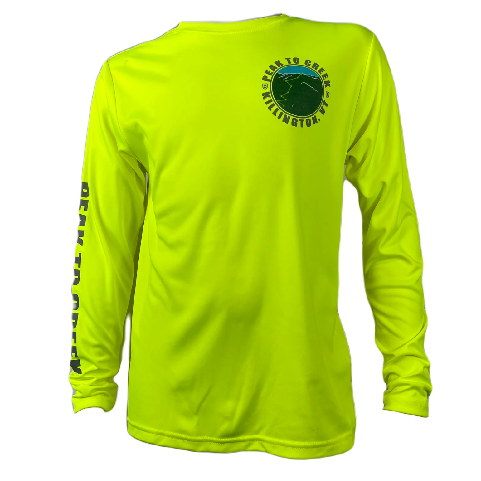 Killington Logo Peak to Creek Youth Longsleeve Tech Tee - Image 9