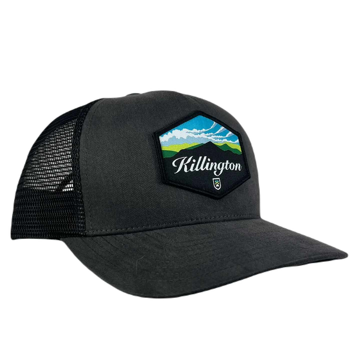 Killington Logo Scenic Landscape Trucker