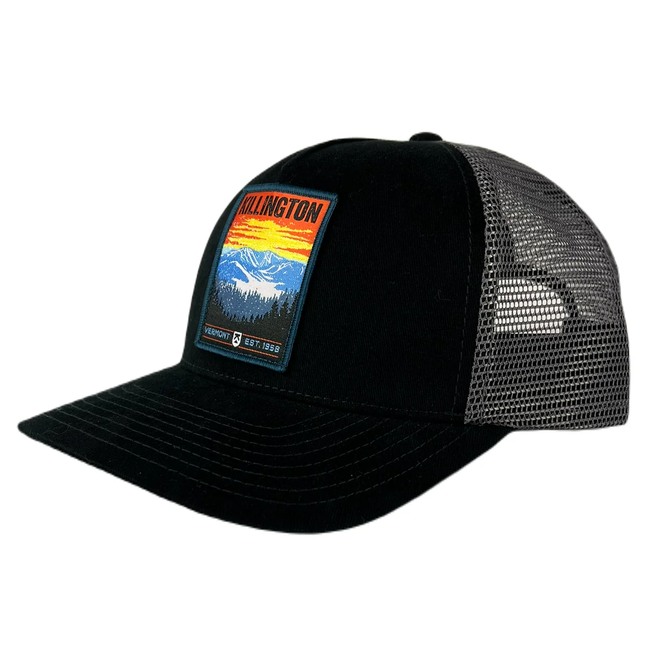 Killington Logo Sunset Patch Trucker - Image 2