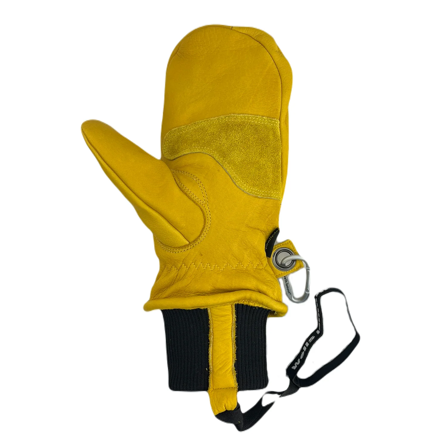 Killington Logo: Wells Lamont Leather Snow Mittens - Image 3