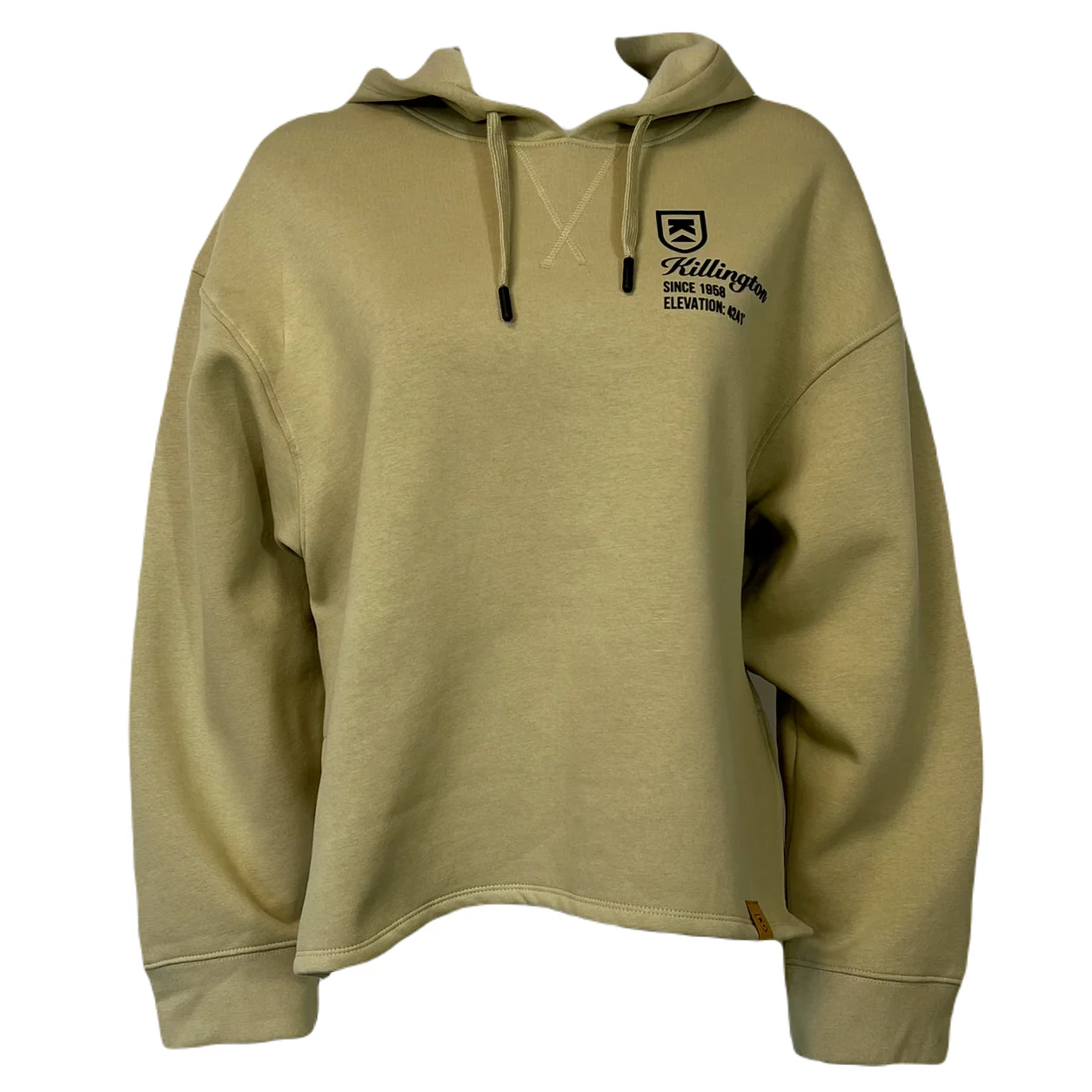 Killington Logo Womens Elevated Relaxed Hoodie - Image 2