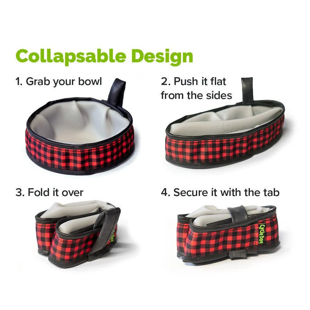 Killington Logo Travel Dog Bowl - Image 4