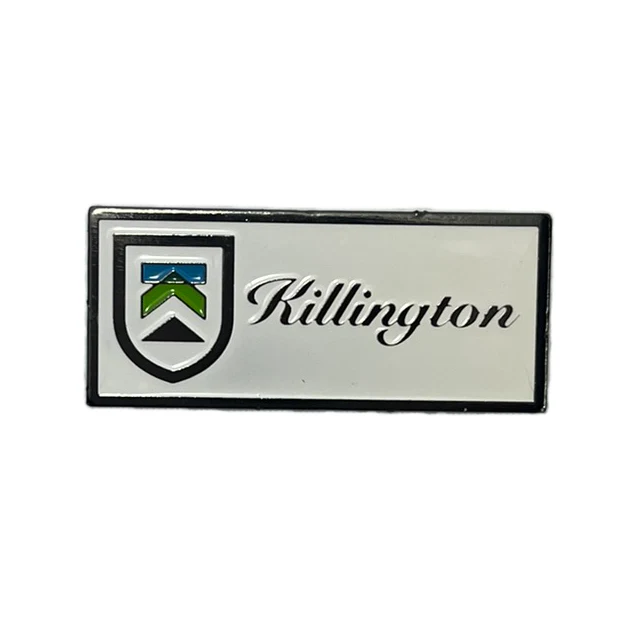 Killington Rectangle Lapel Pin