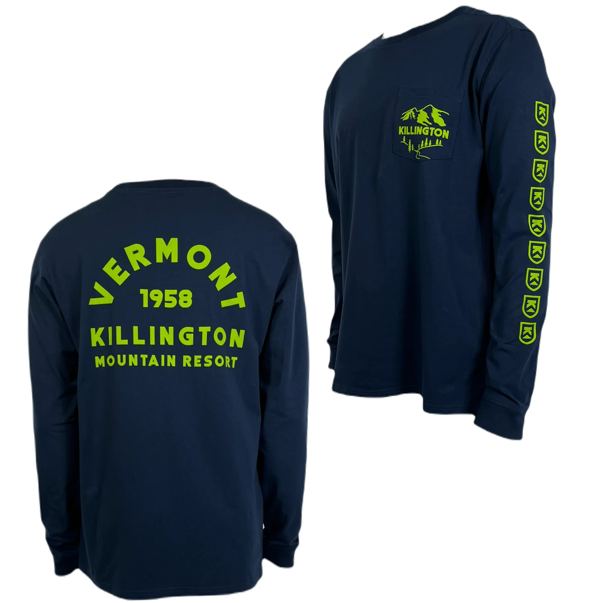 Killington Shield Pocket Long Sleeve Tee