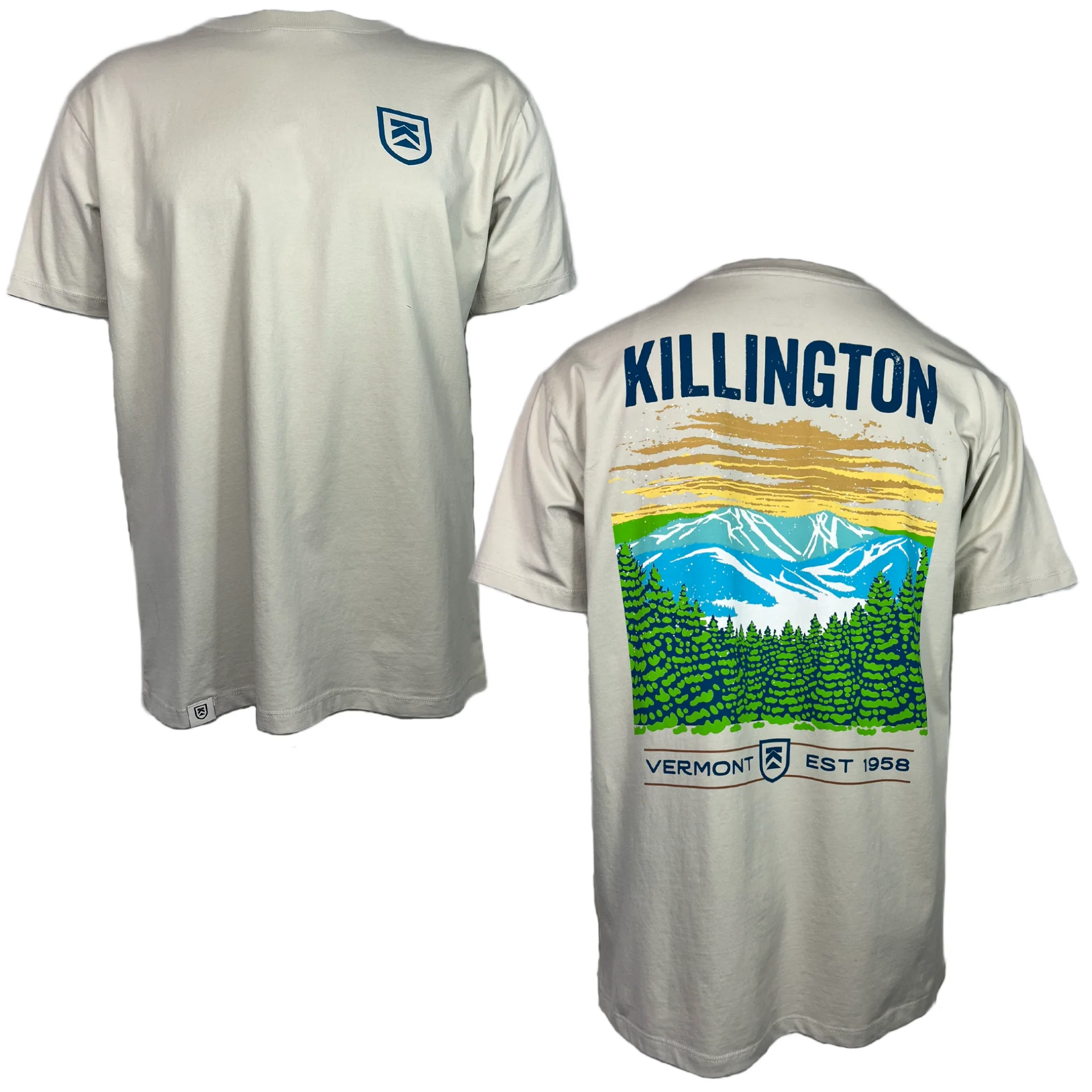 Killington Sunset Valley Short Sleeve Tee