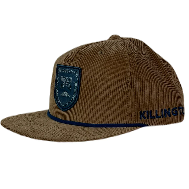 Killington Topography Shield Corduroy Rope Cap