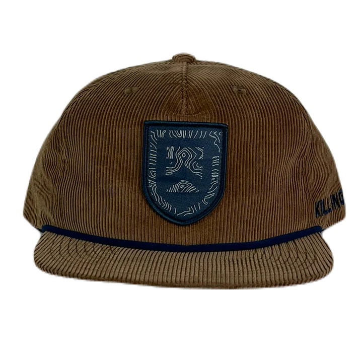 Killington Topography Shield Corduroy Rope Cap - Image 2