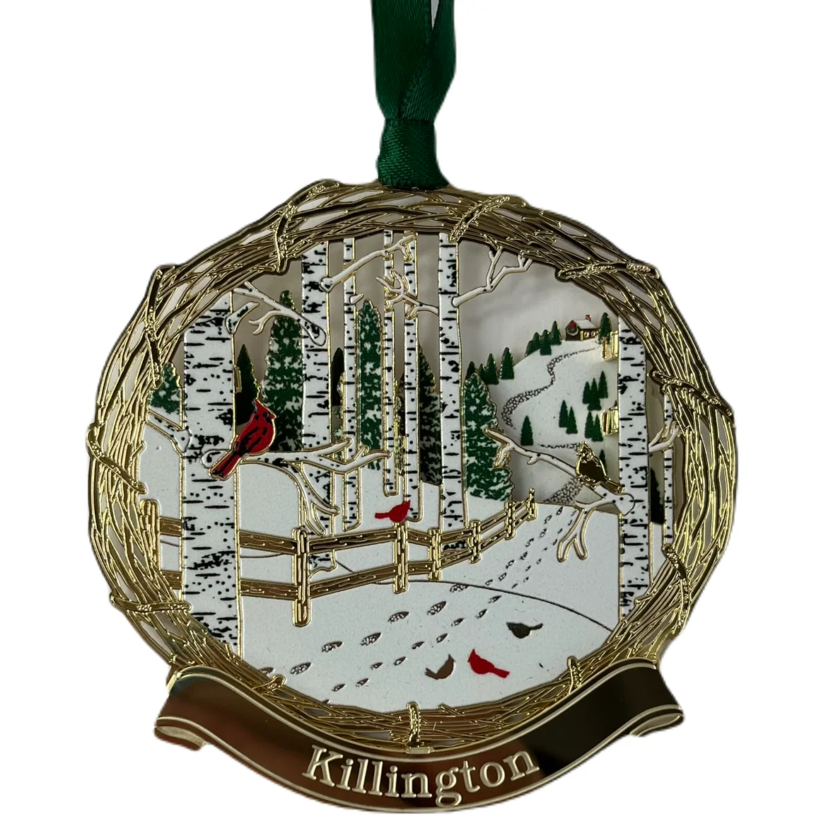 Killington Wintry Woods Ornament