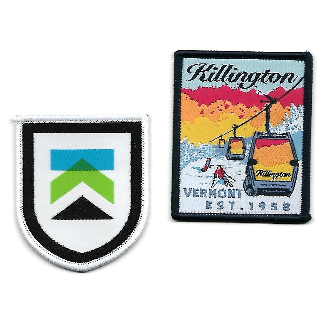 Killington Woven Patchs - 2 Pack