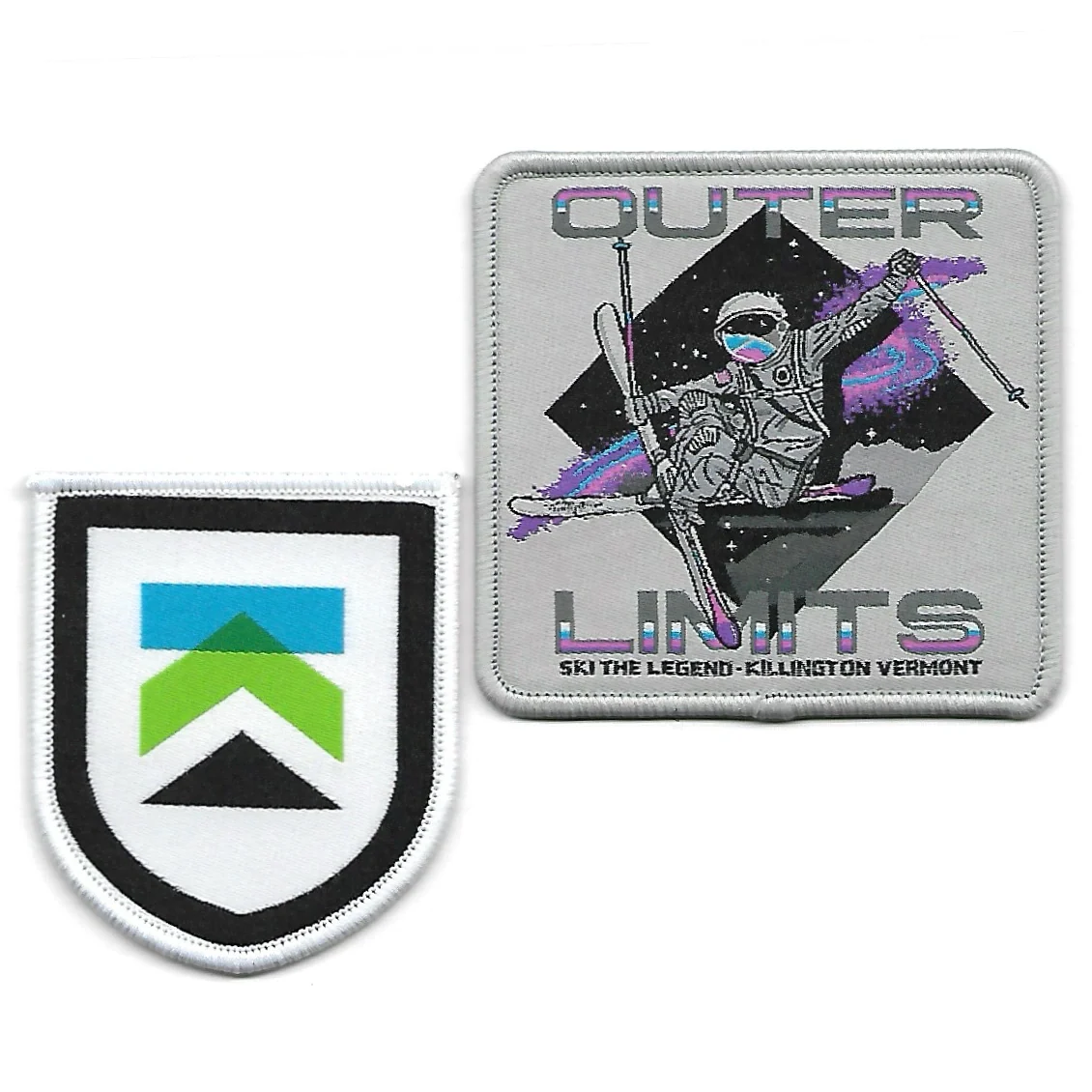 Killington Woven Patchs - 2 Pack - Image 2