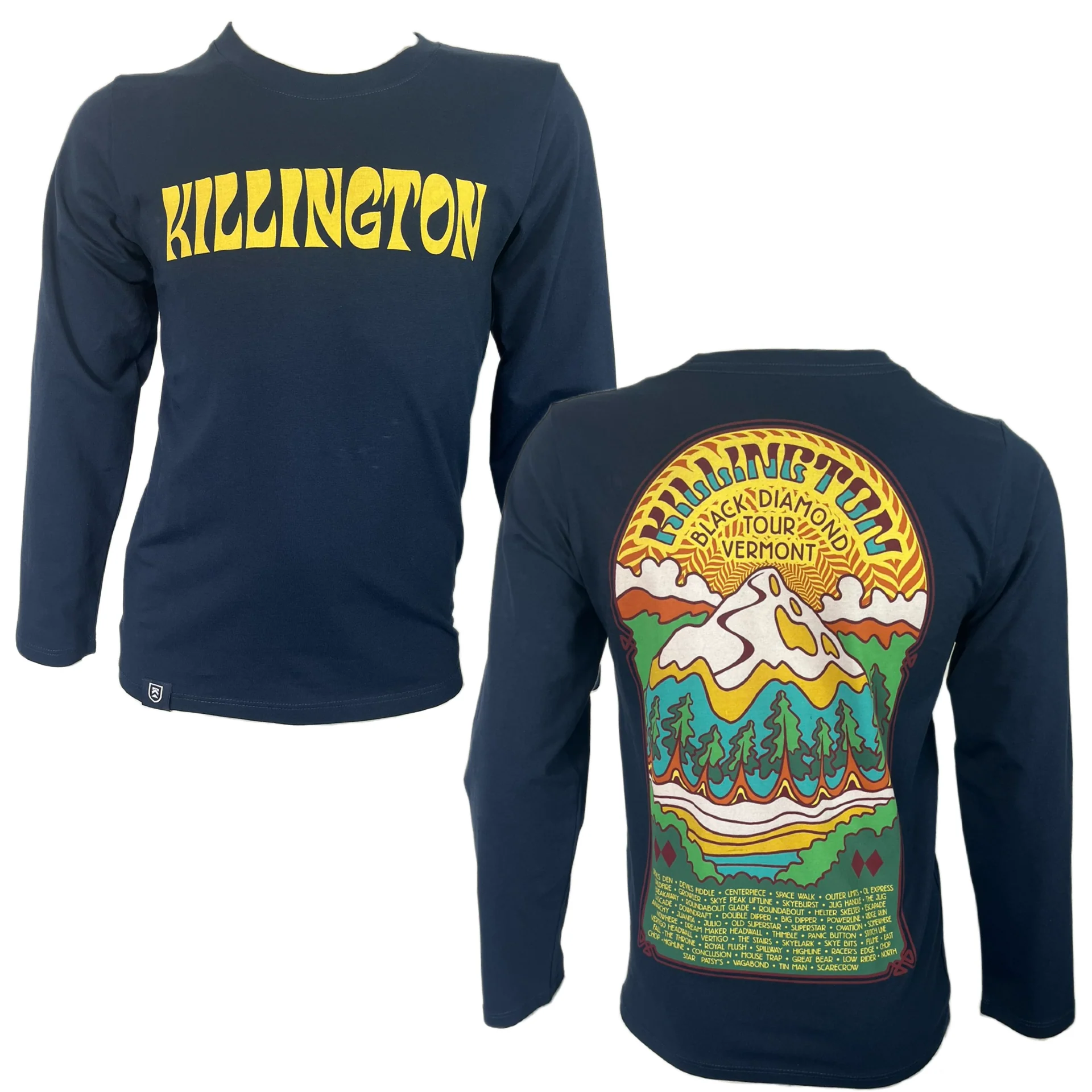 Killington Youth Black Diamond Tour Long Sleeve Tee