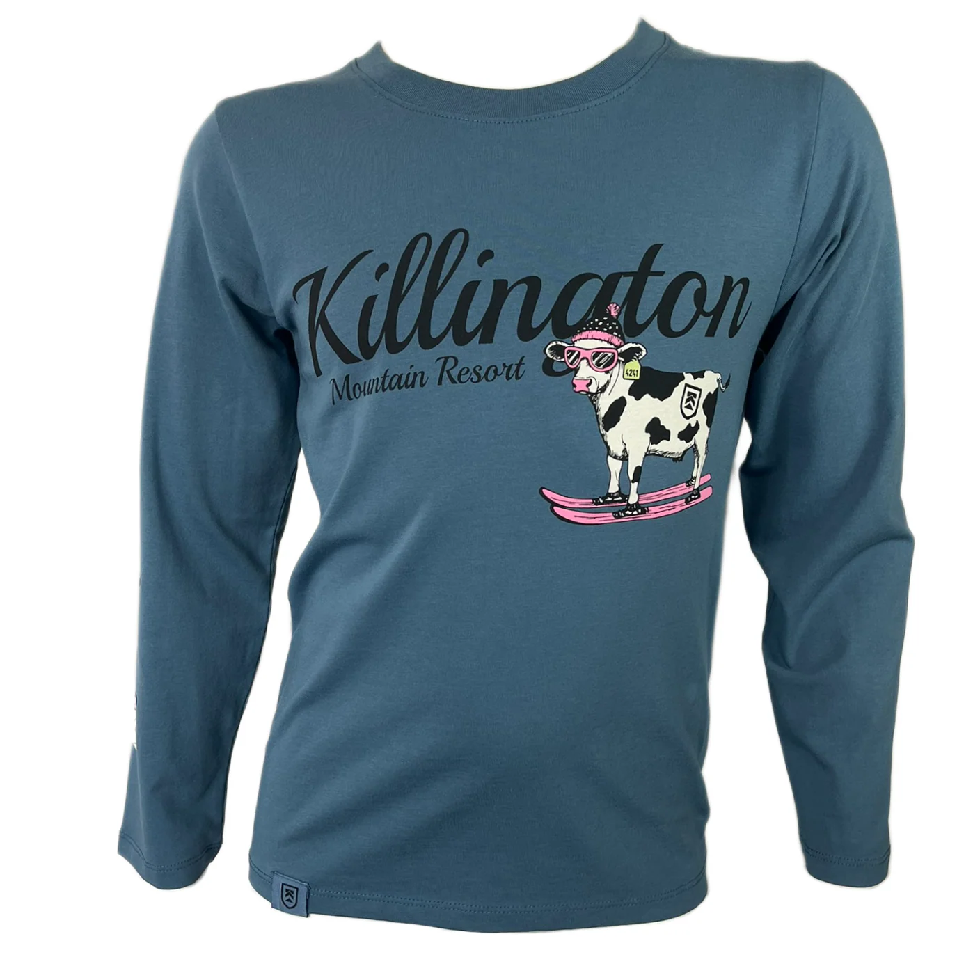 Killington Youth Cow Quadrant Long Sleeve Tee - Image 2