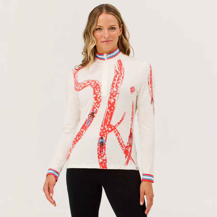 Krimson Klover Aerial Ski Top Merino