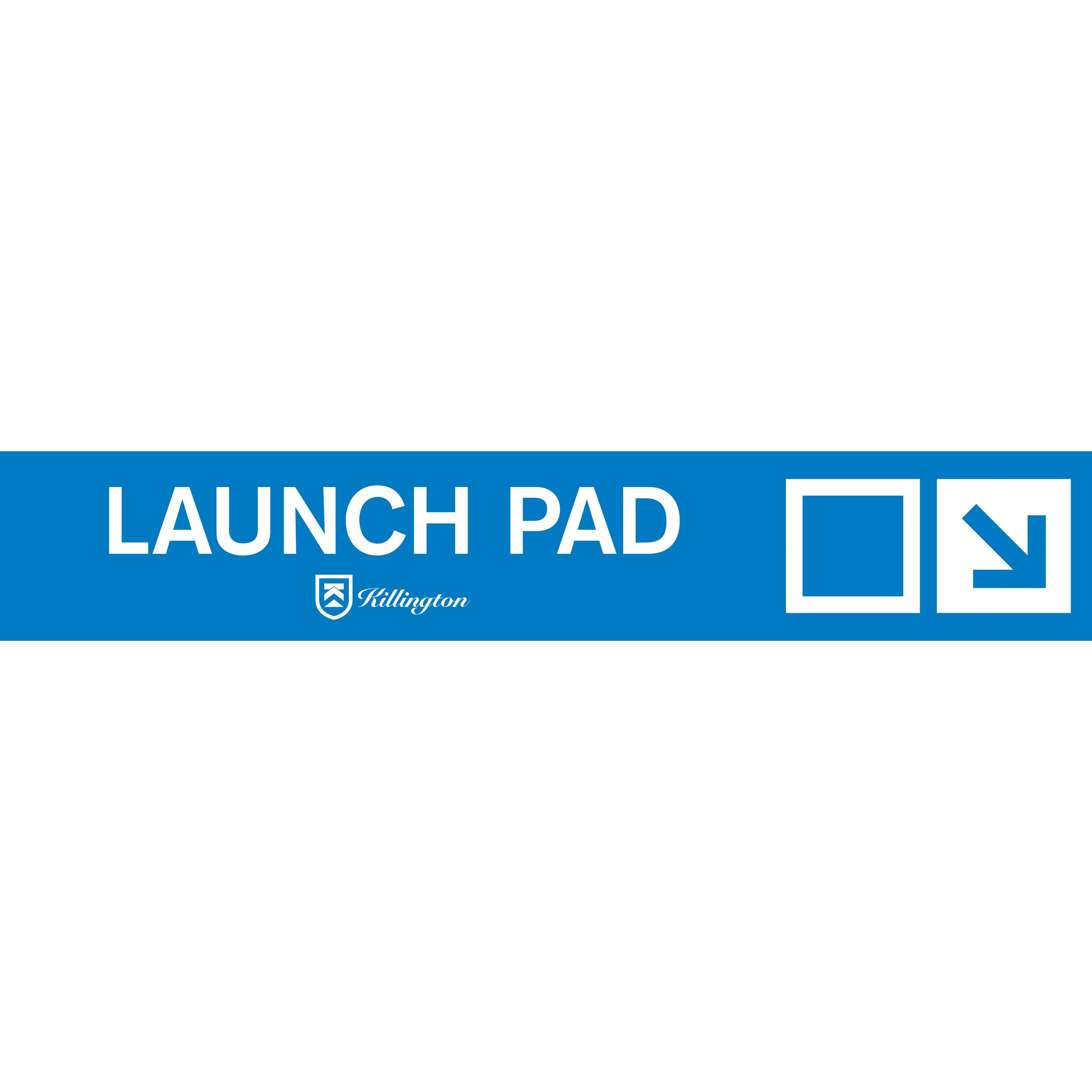 Launch Pad Trail Sign