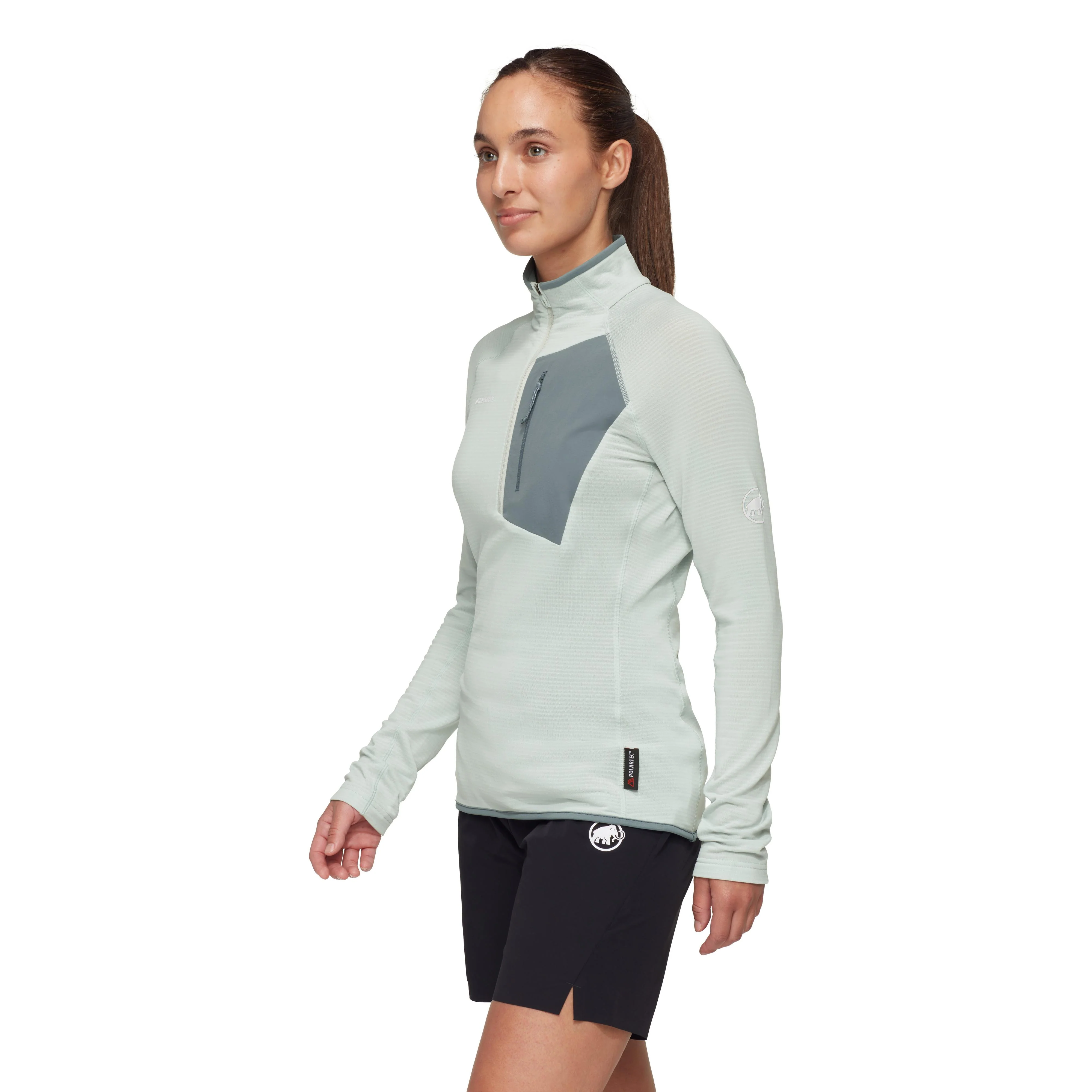 Mammut Women's Aenergy Light ML Half Zip Pull - Image 10