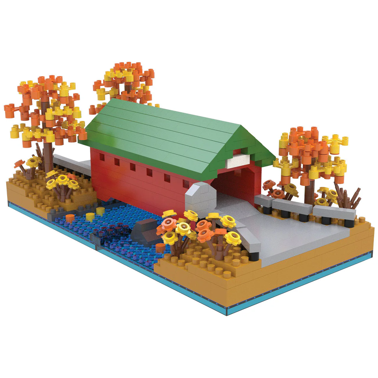 Mini Building Blocks - Covered Bridge - Image 3